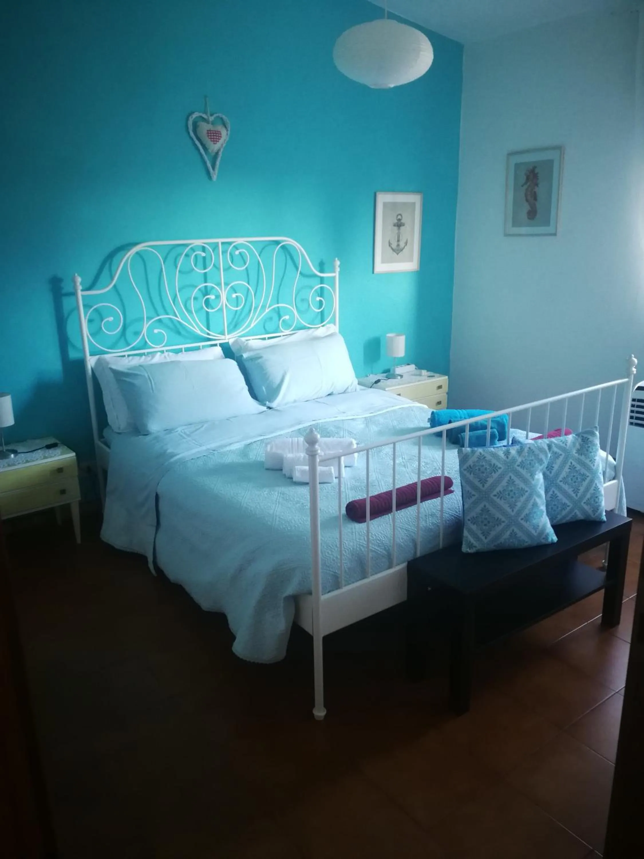 Bed in La Casa del Cuore