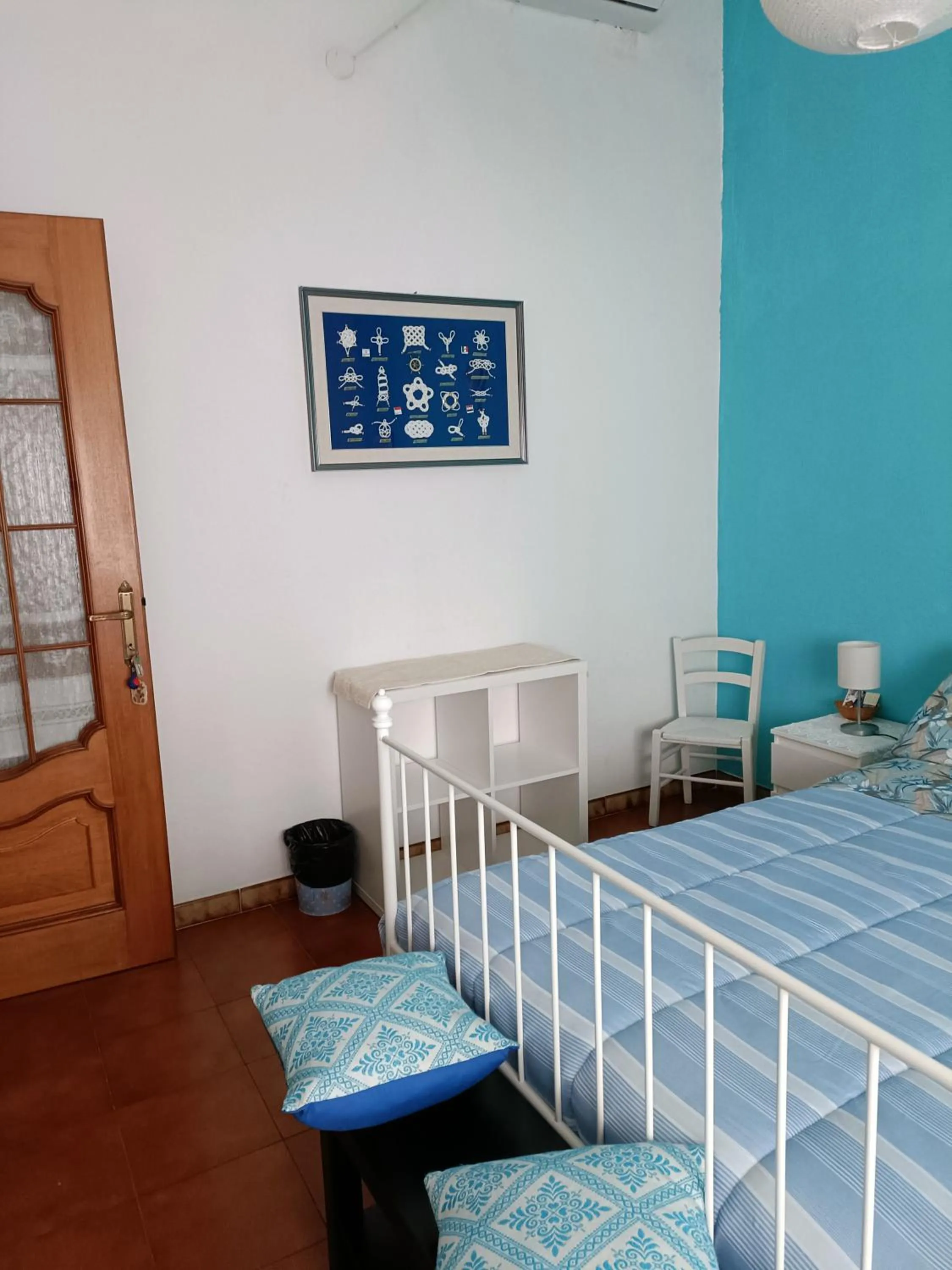 Bed in La Casa del Cuore