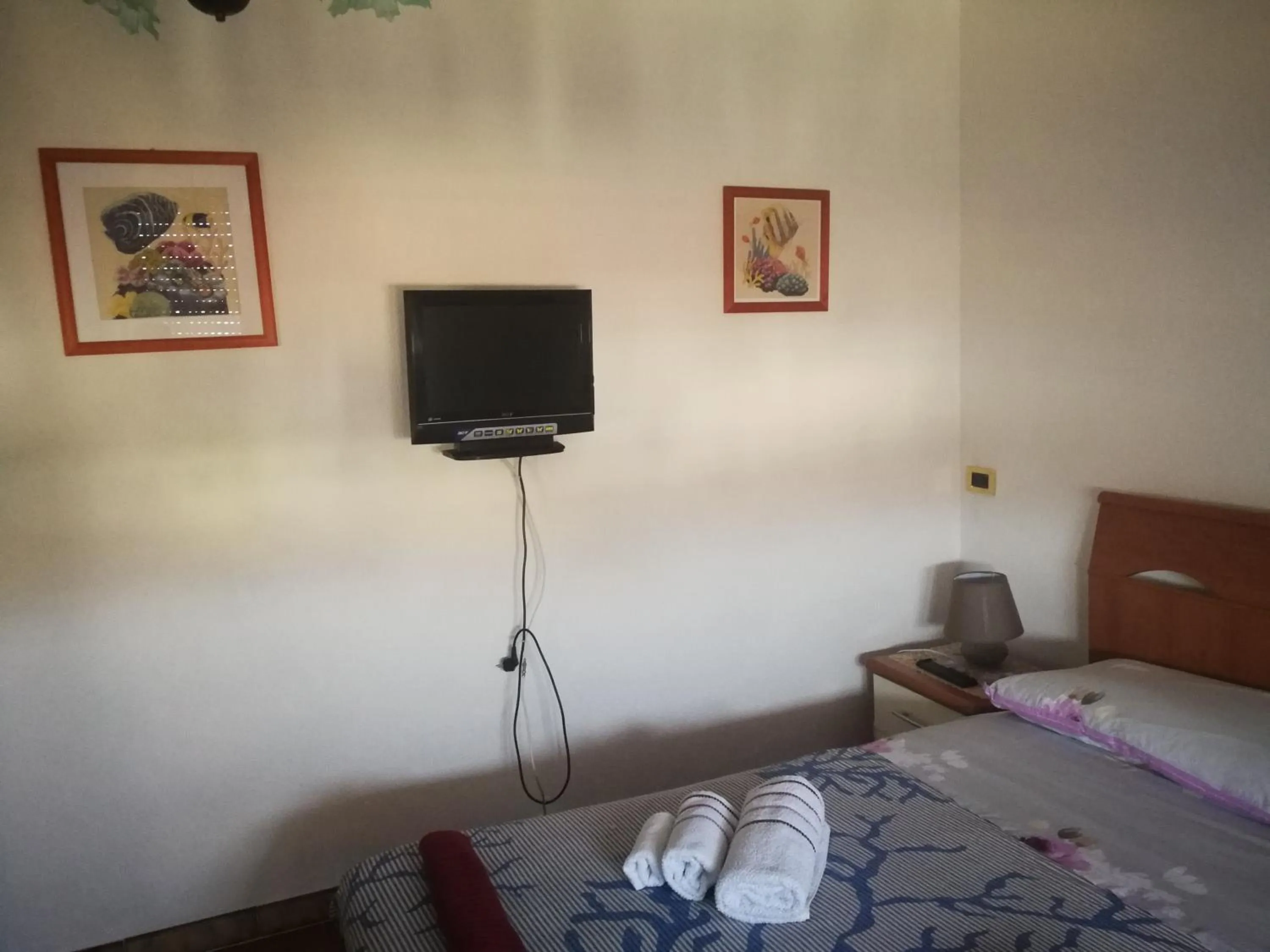 Bed in La Casa del Cuore