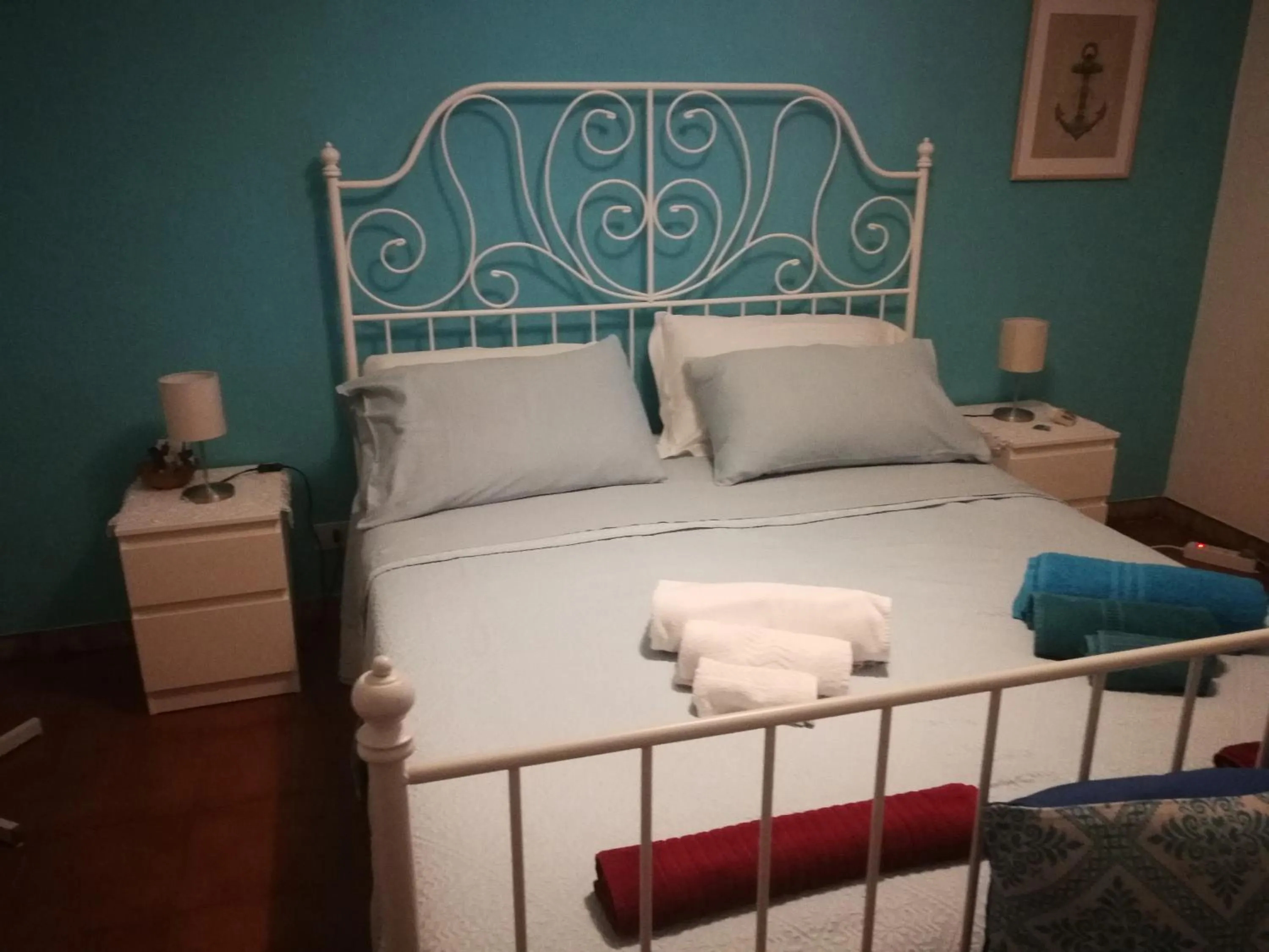 Bed in La Casa del Cuore