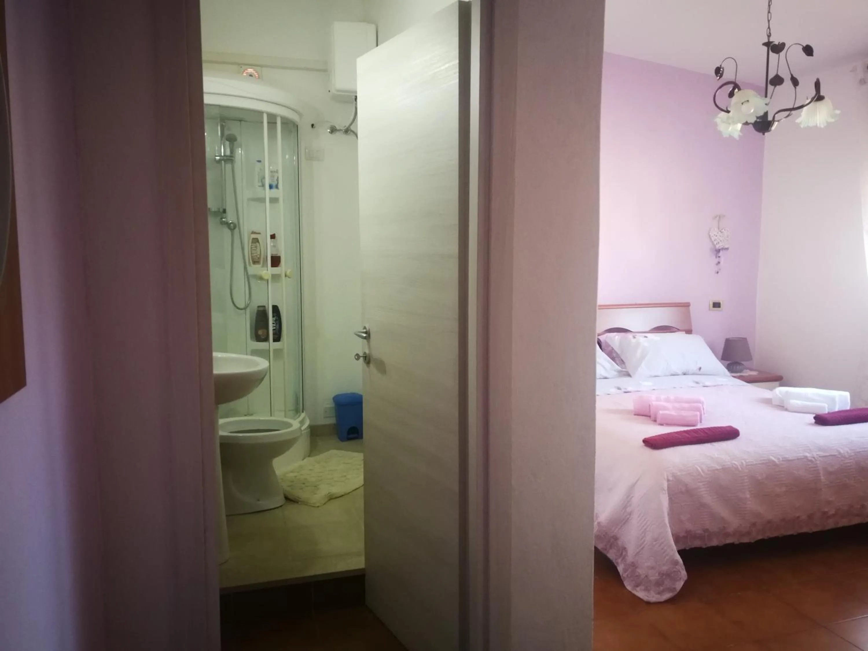 Bed in La Casa del Cuore