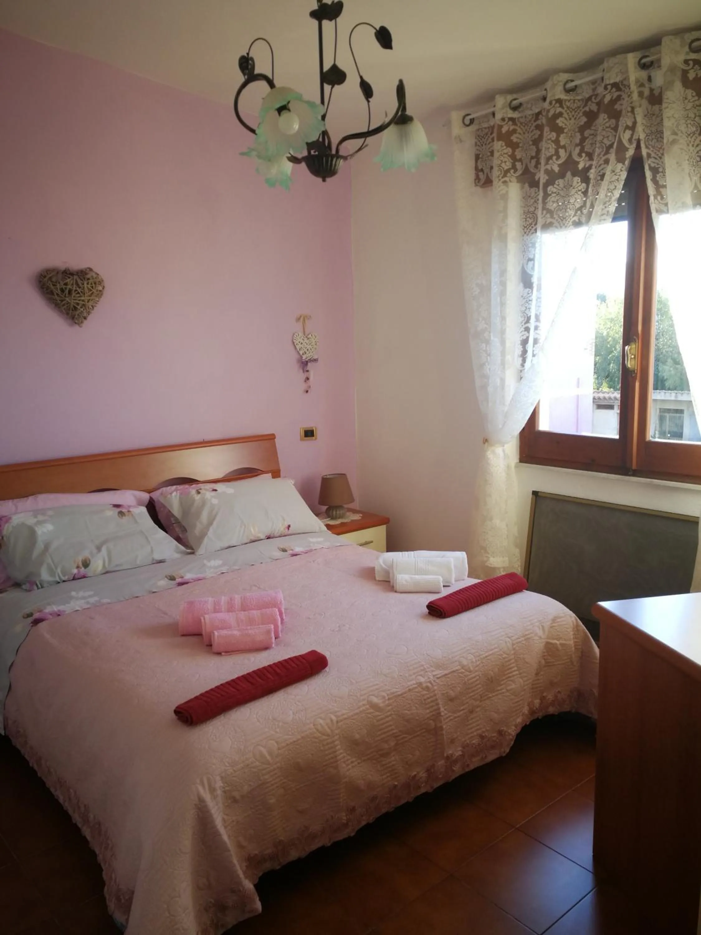 Bed in La Casa del Cuore
