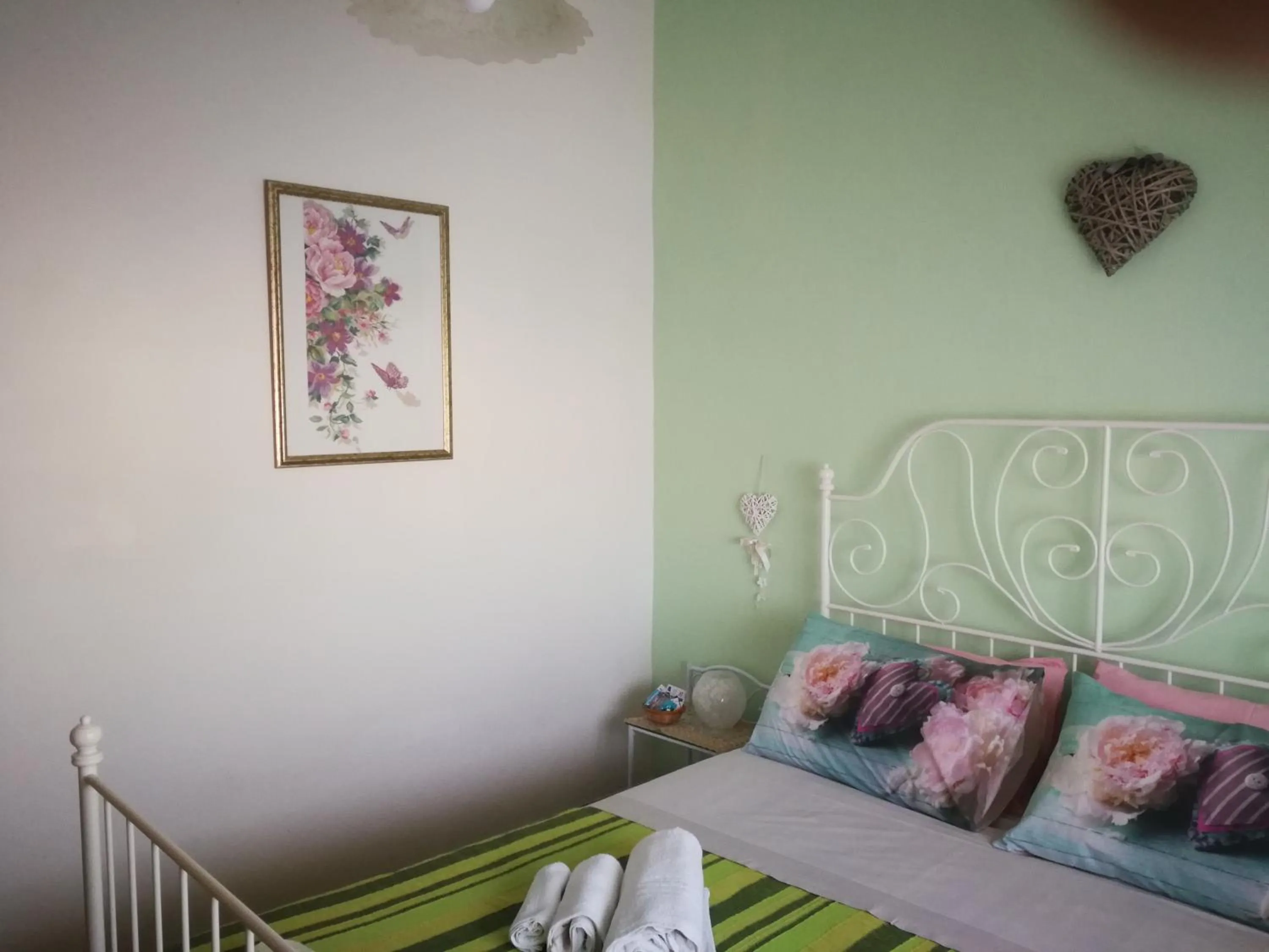 Bed in La Casa del Cuore