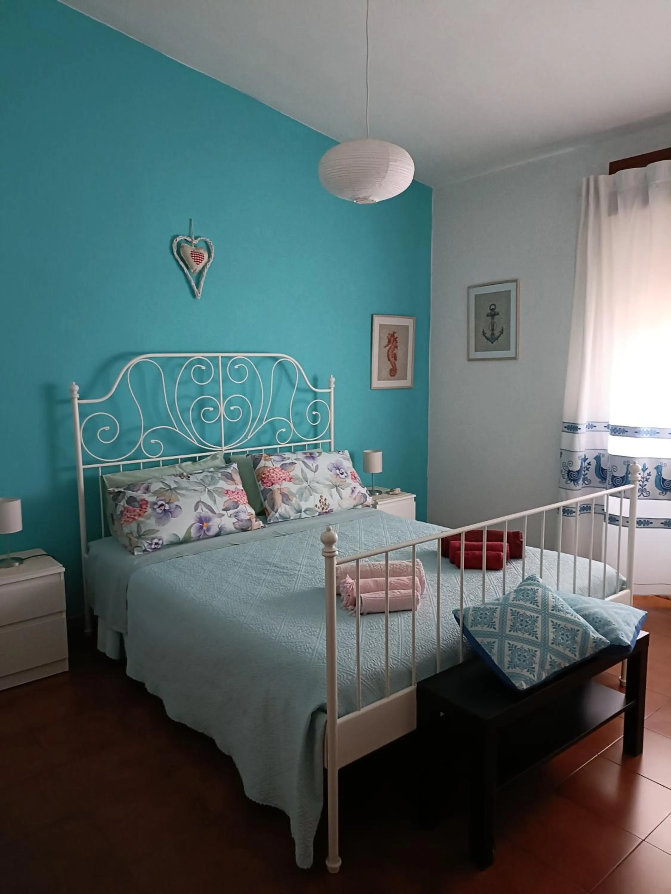 Bed in La Casa del Cuore