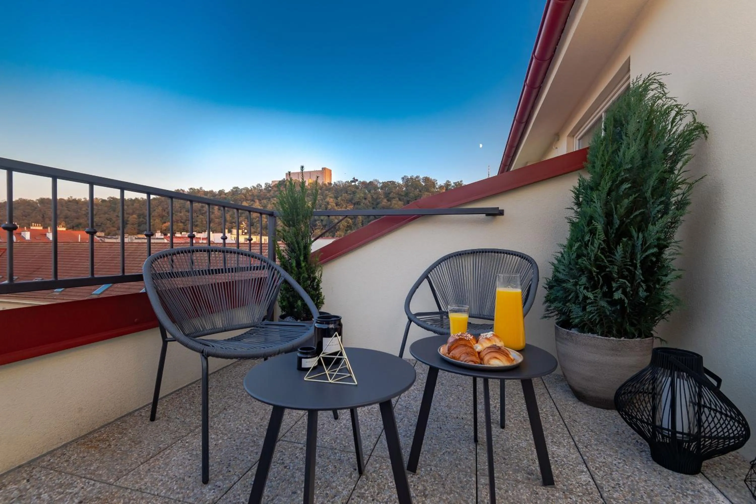 Balcony/Terrace in Seven Wishes Boutique Residence by Dwellfort