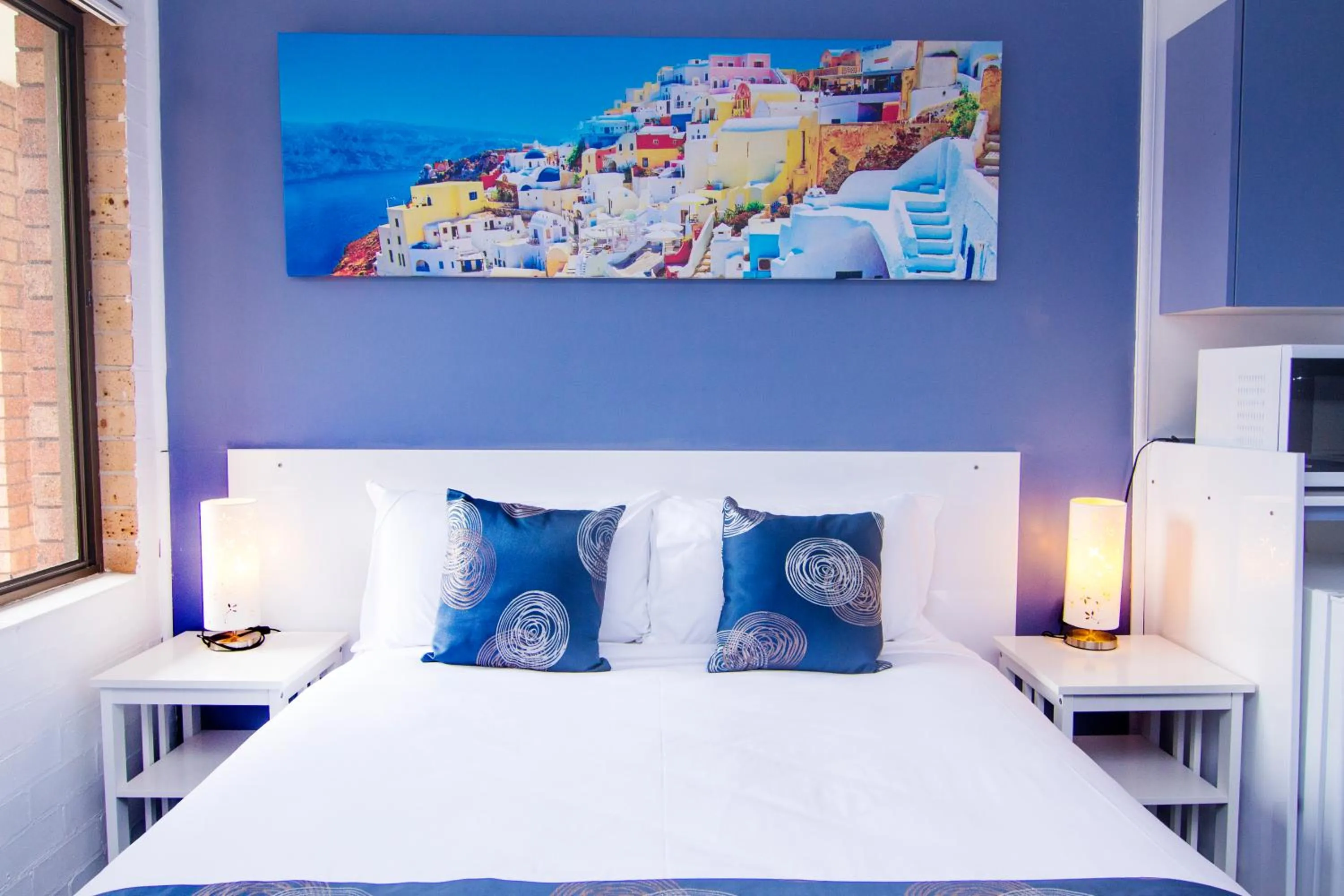 Bed in Crescent Motel Taree