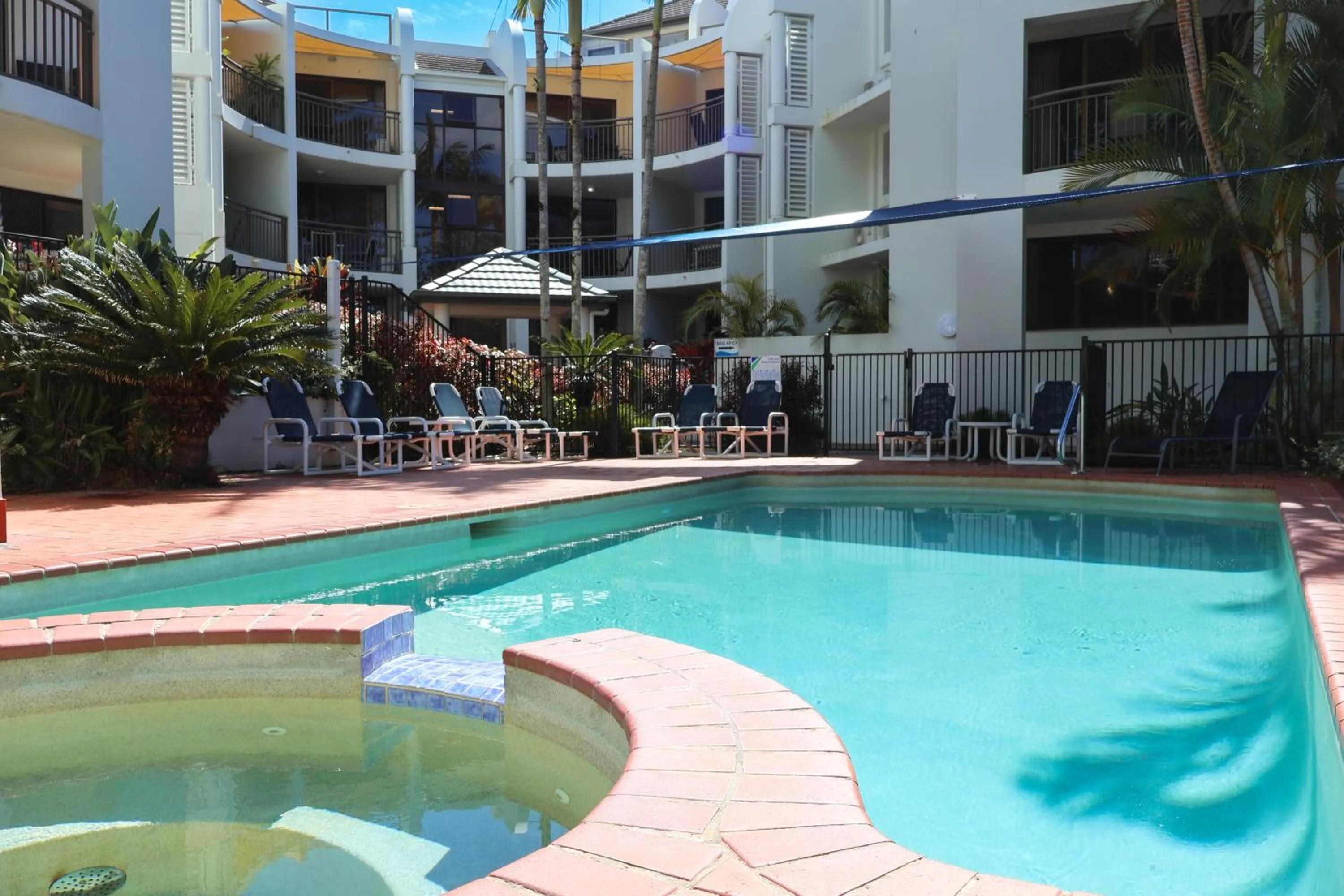 Swimming pool in Burleigh on the Beach