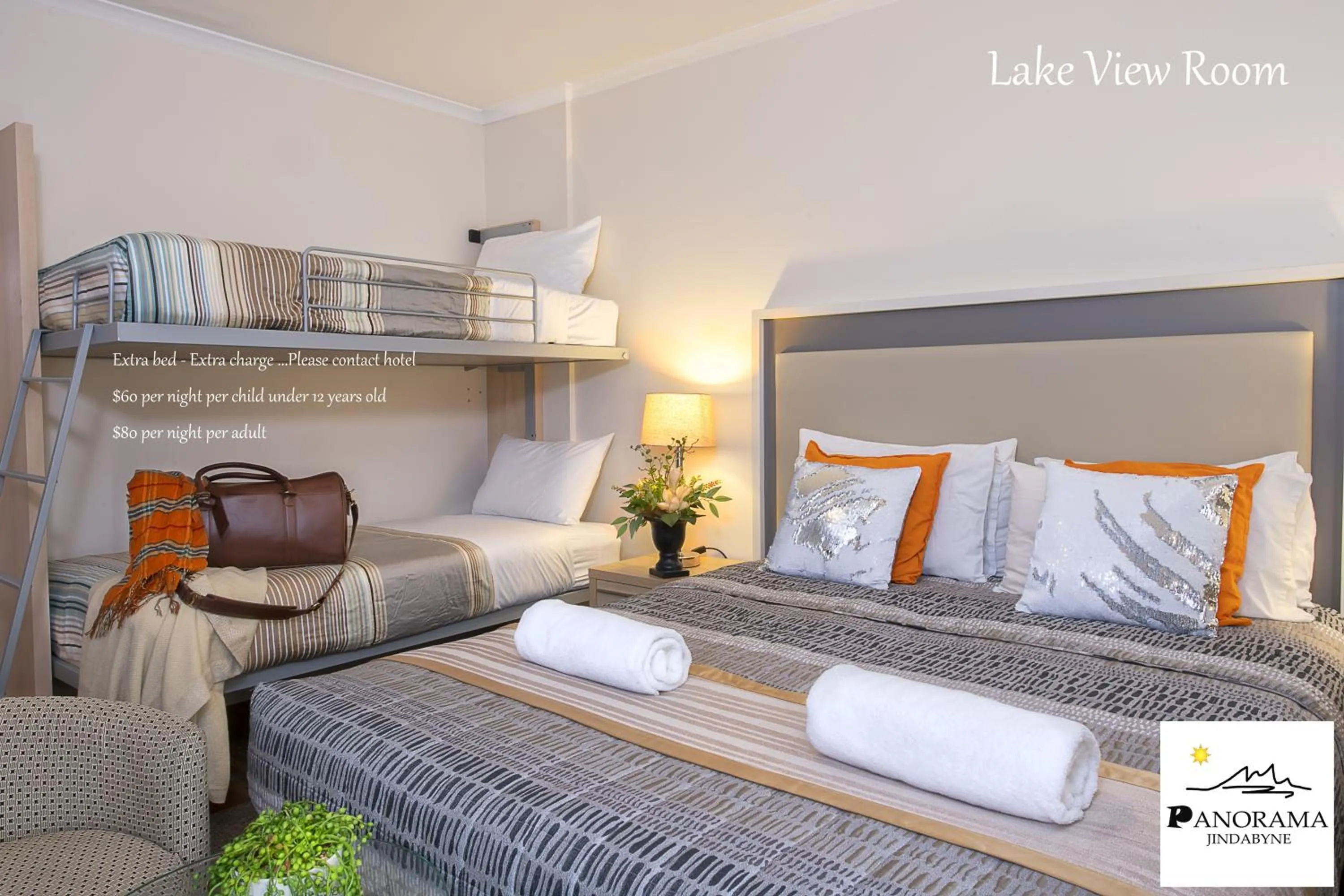 bunk bed in Panorama Jindabyne