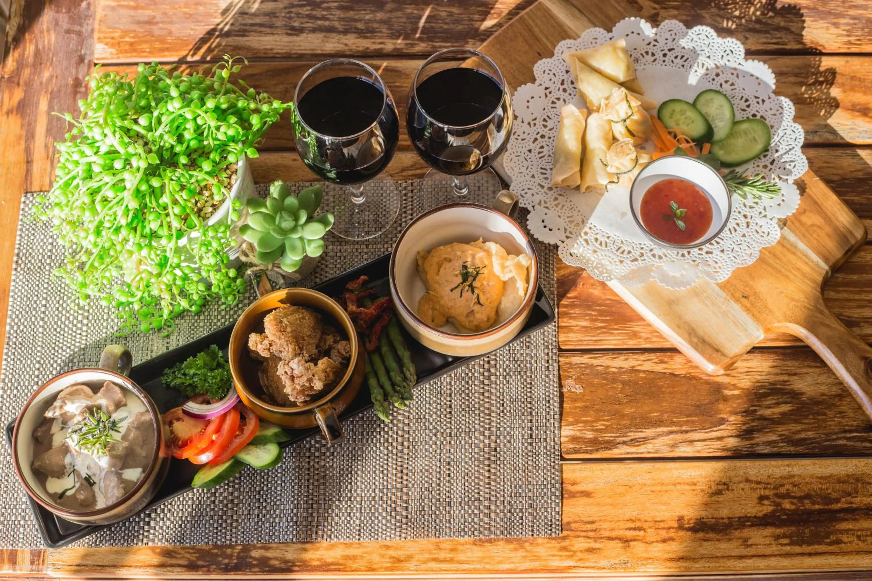 Food close-up in Panorama Jindabyne