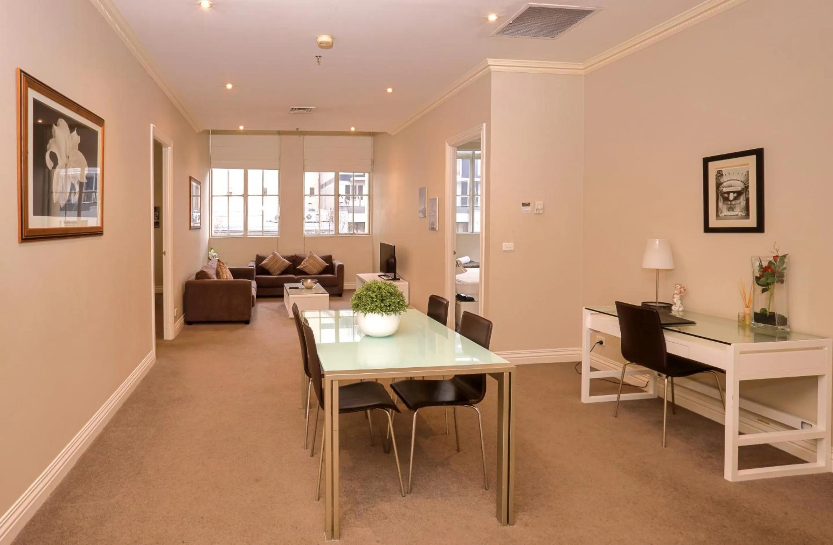 Living room in Flinders Landing Apartments
