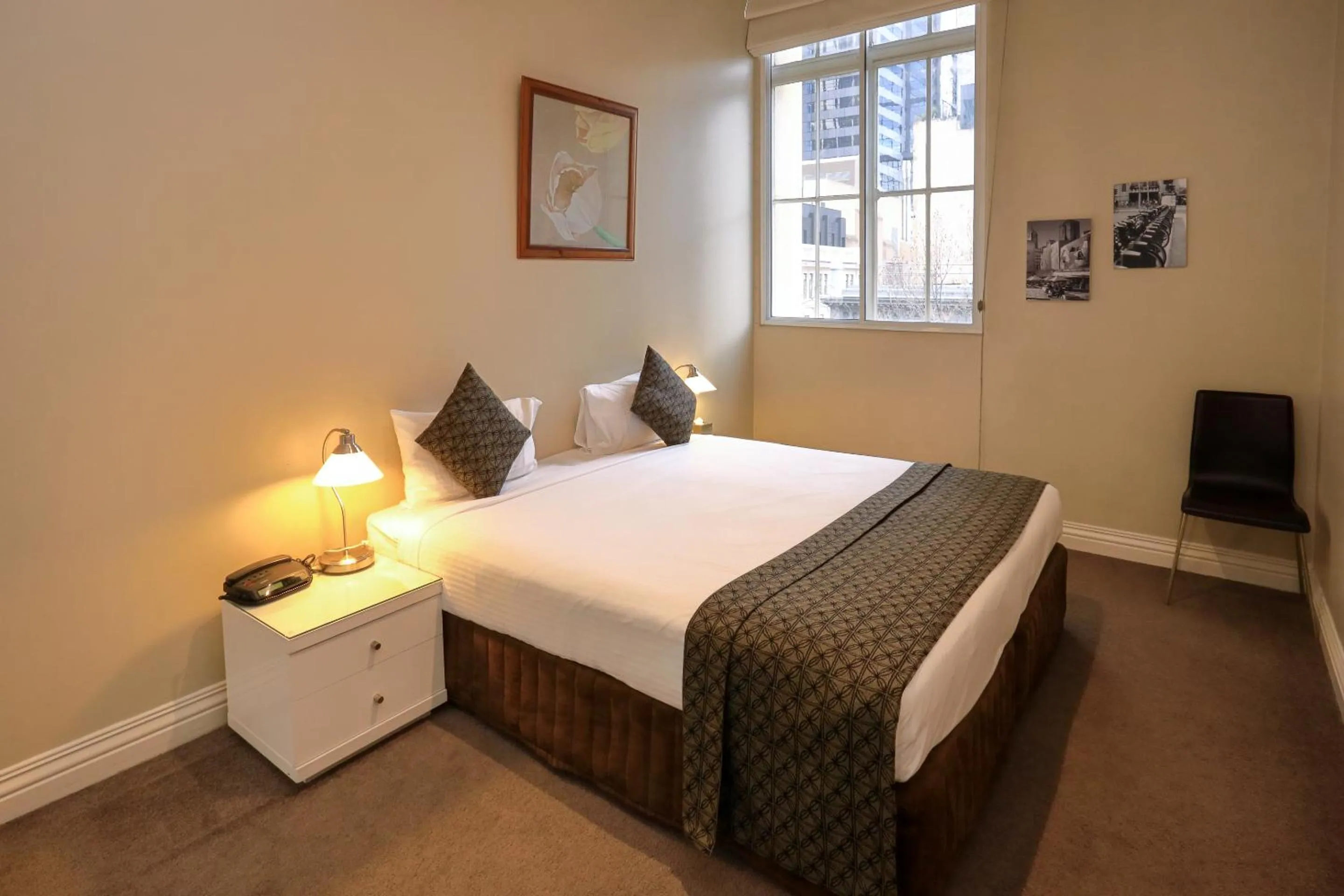 Bed in Flinders Landing Apartments