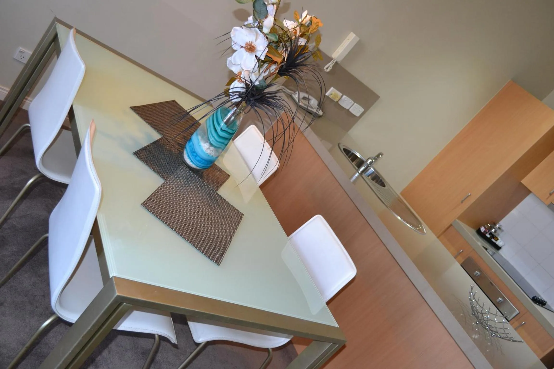 Dining area in Flinders Landing Apartments
