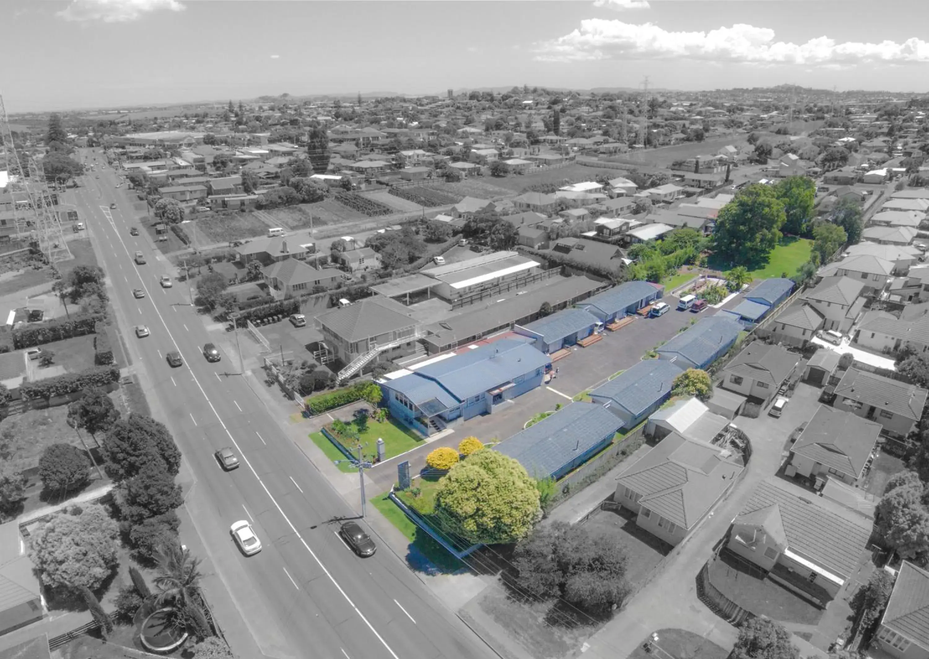 Bird's eye view in Sylvia Park Motel Bird's eye view in Sylvia Park Motel