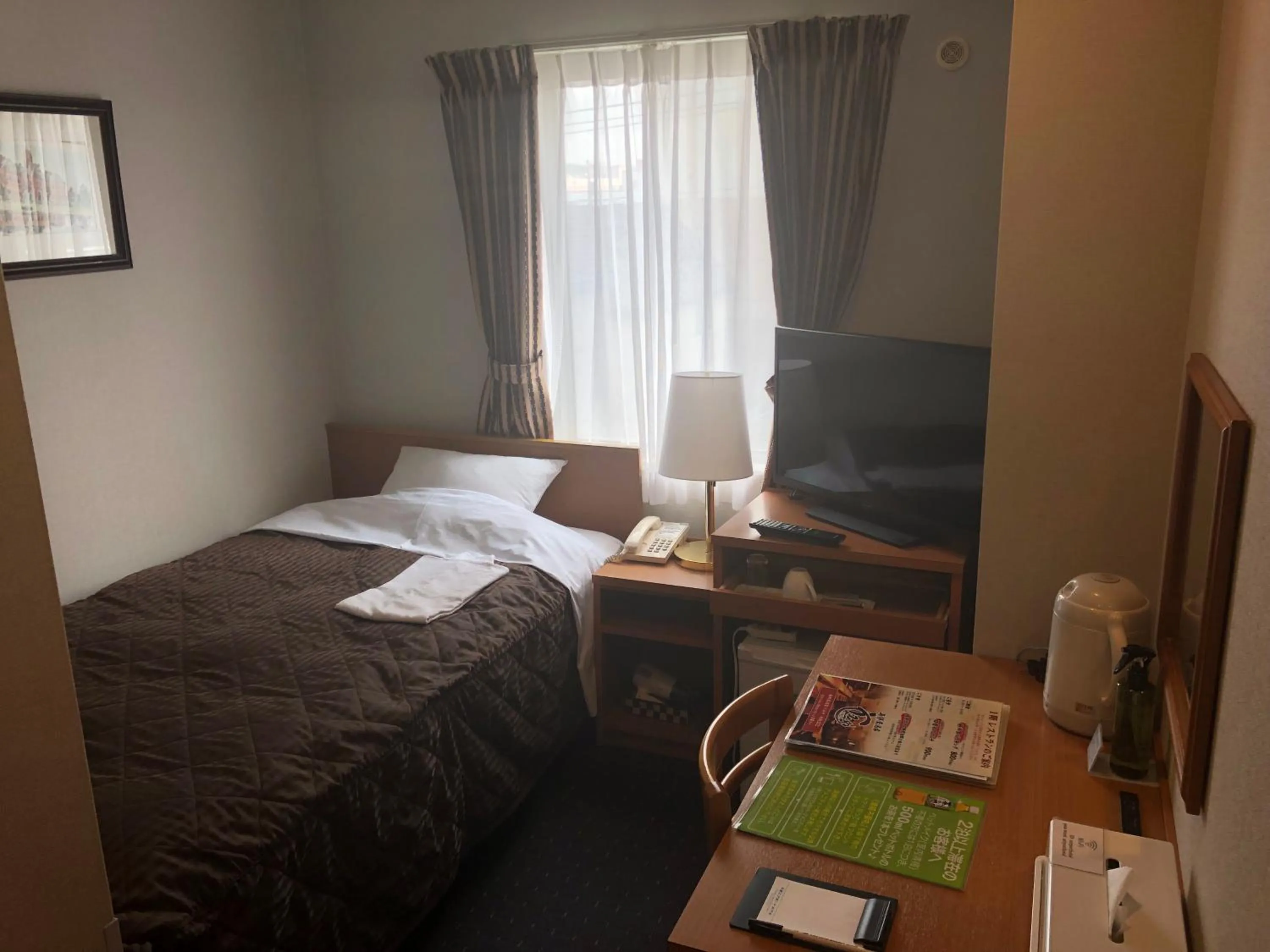 Bed in Chitose Airport Hotel