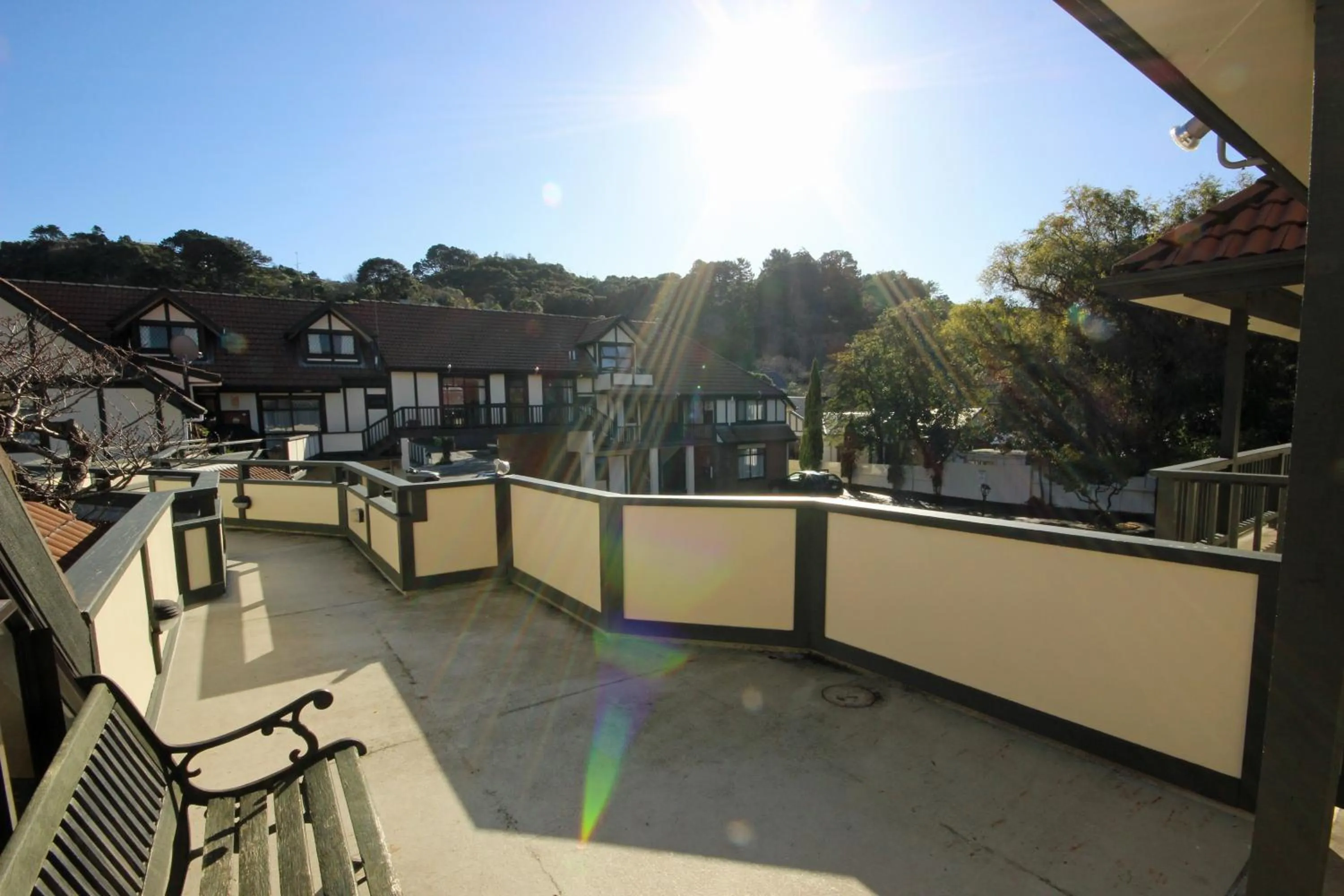 Balcony/Terrace in Champers Motor Inn