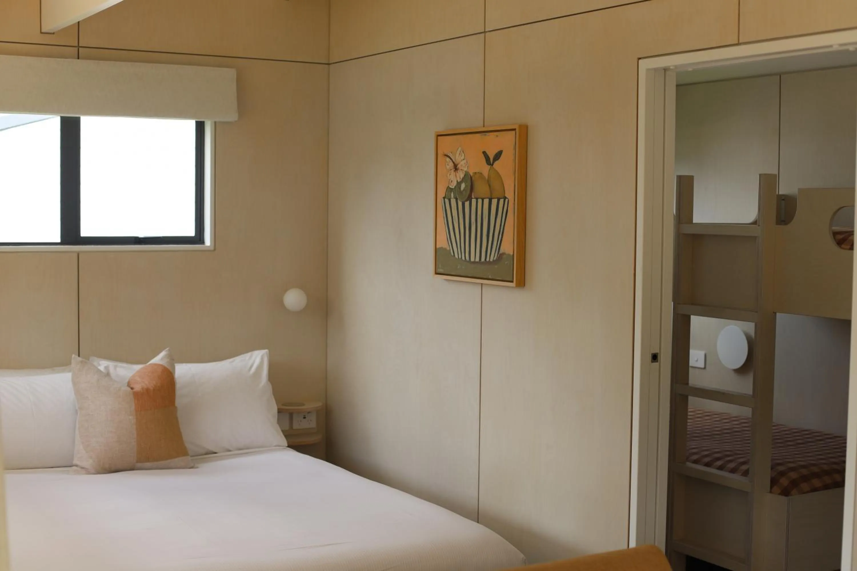 Bed in Bowentown Beach Holiday Park