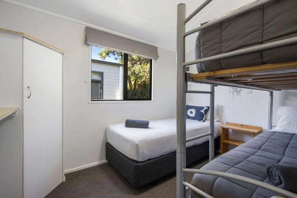 Bed in Bowentown Beach Holiday Park