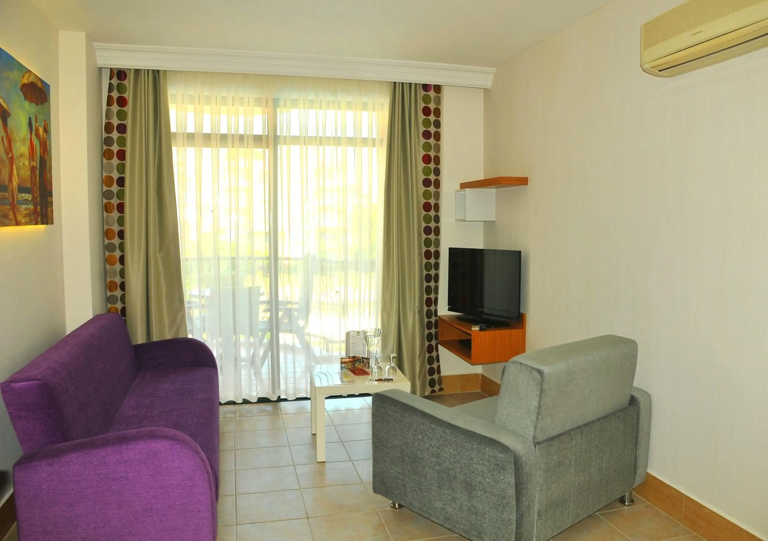 Living room in Sunpark Garden Hotel