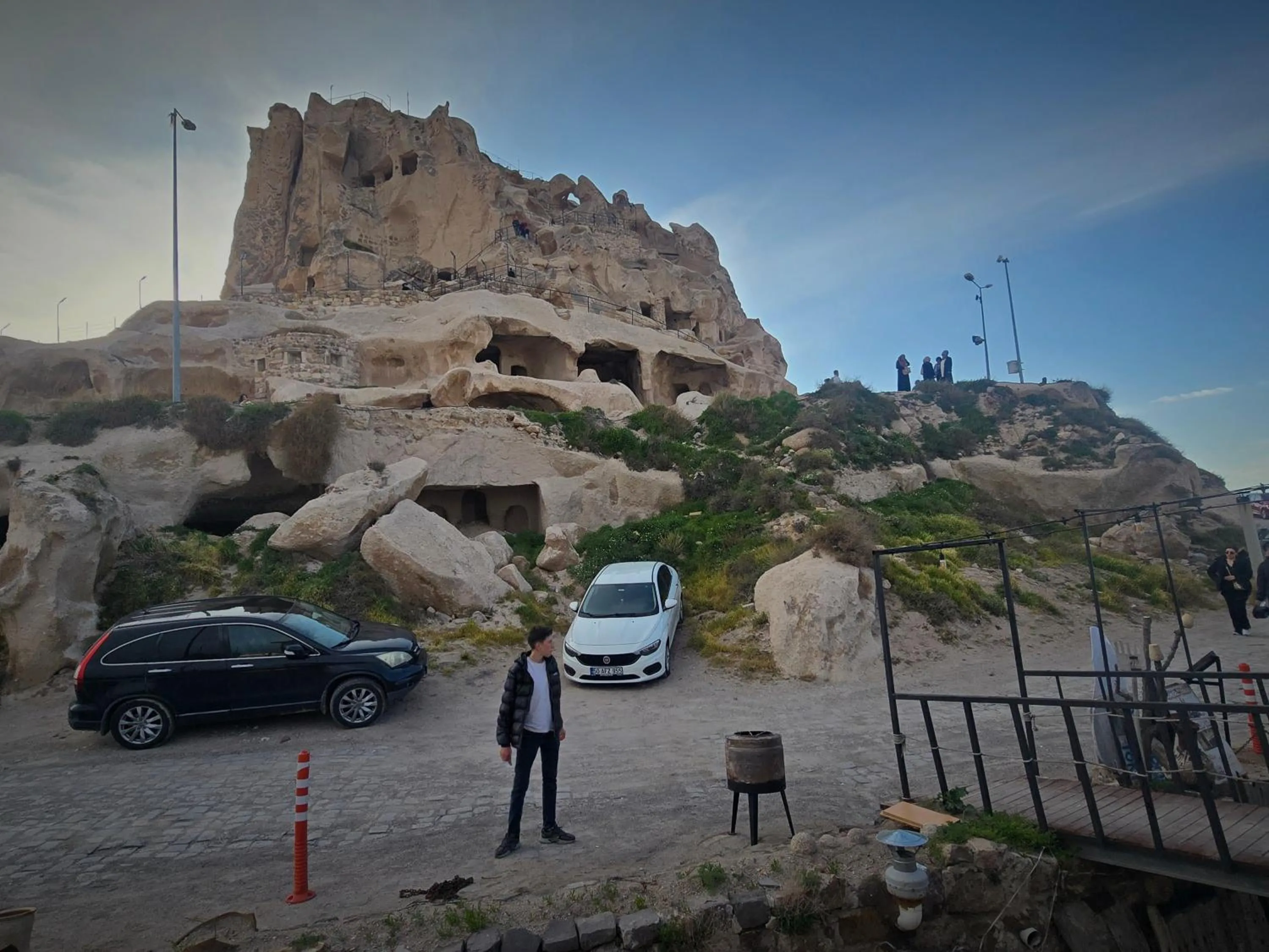 Natural landscape in Uchisar Cave House