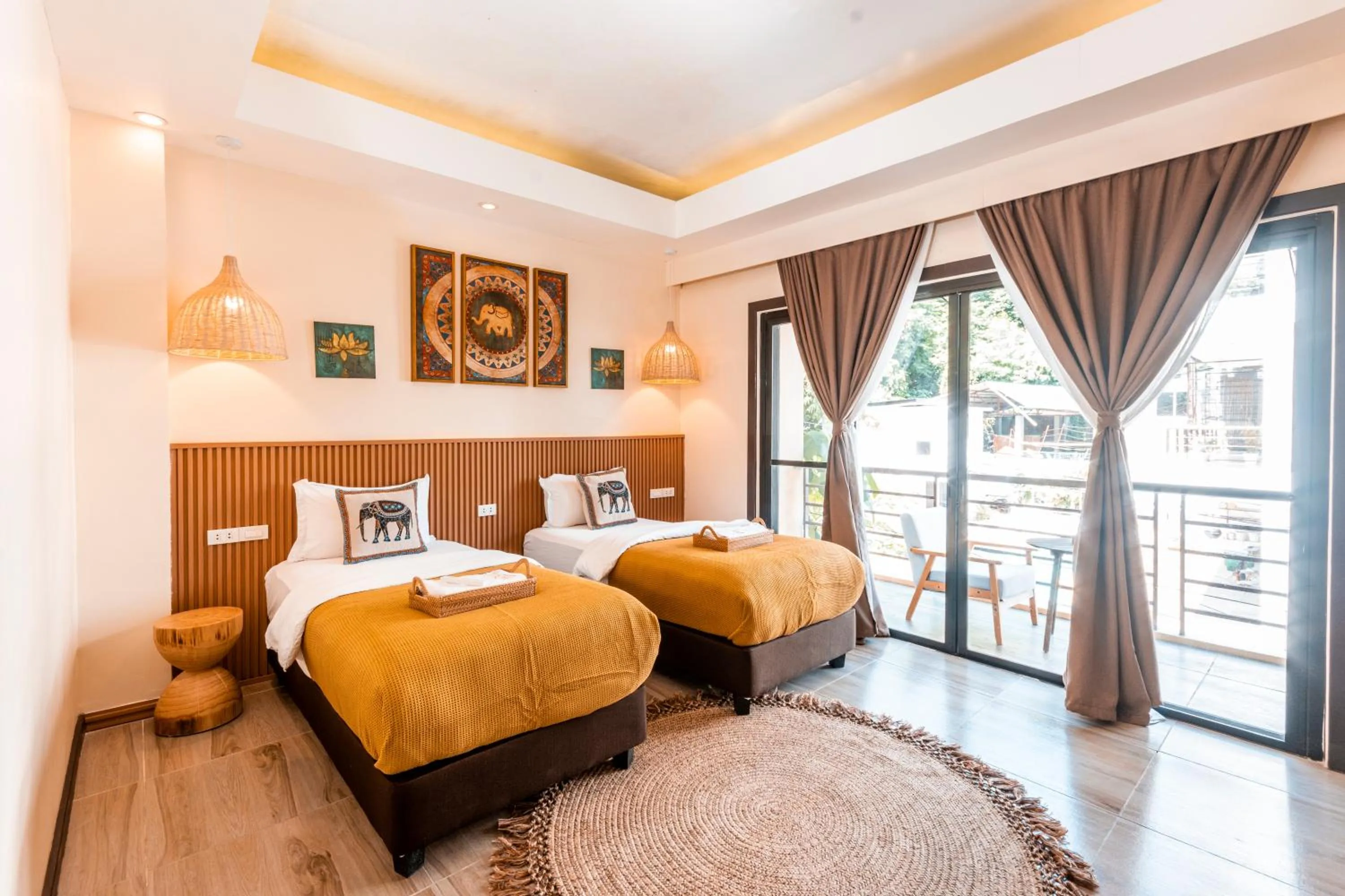 Bed in Molly Resorts