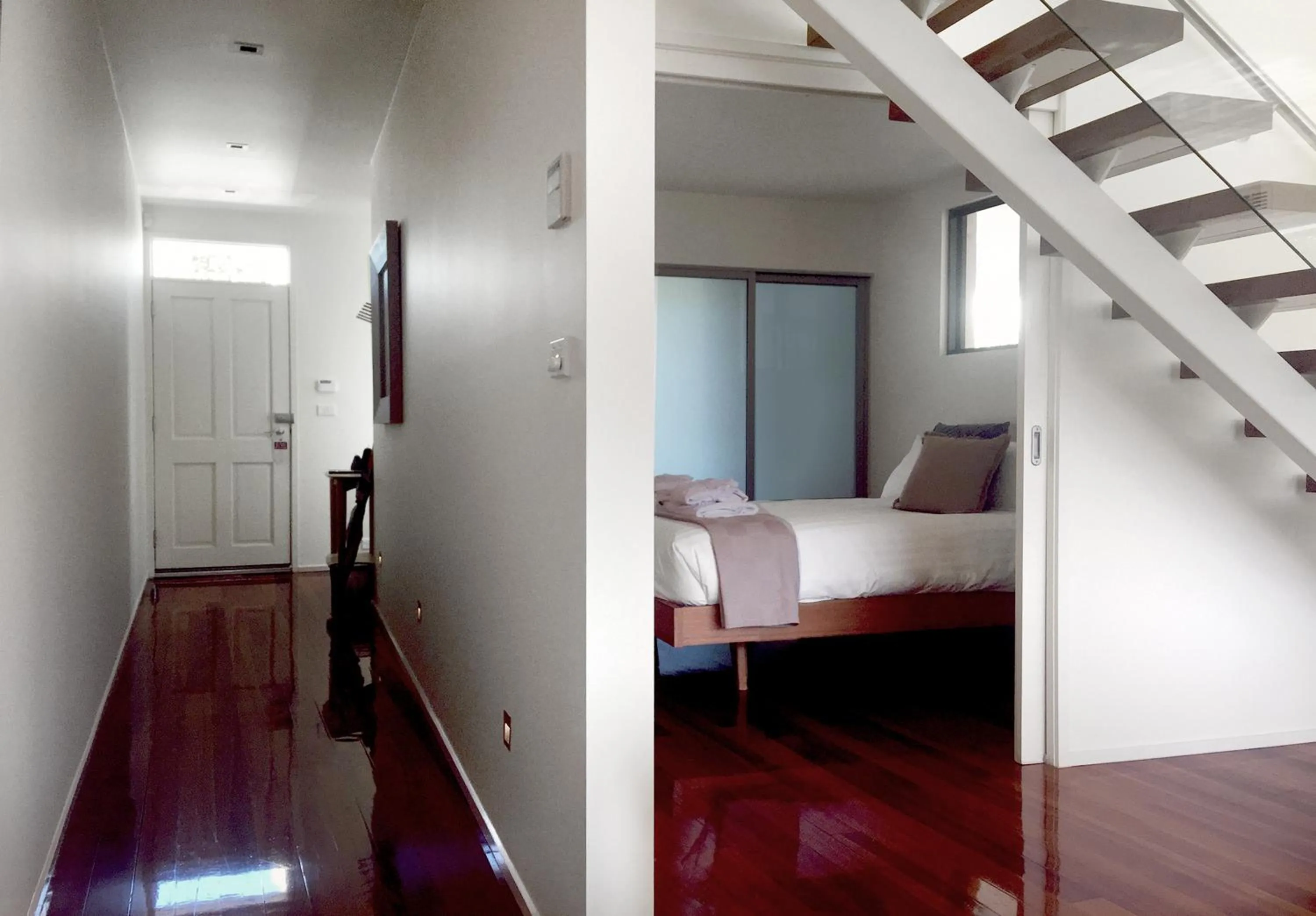 Bed in Sullivans Cove Apartments