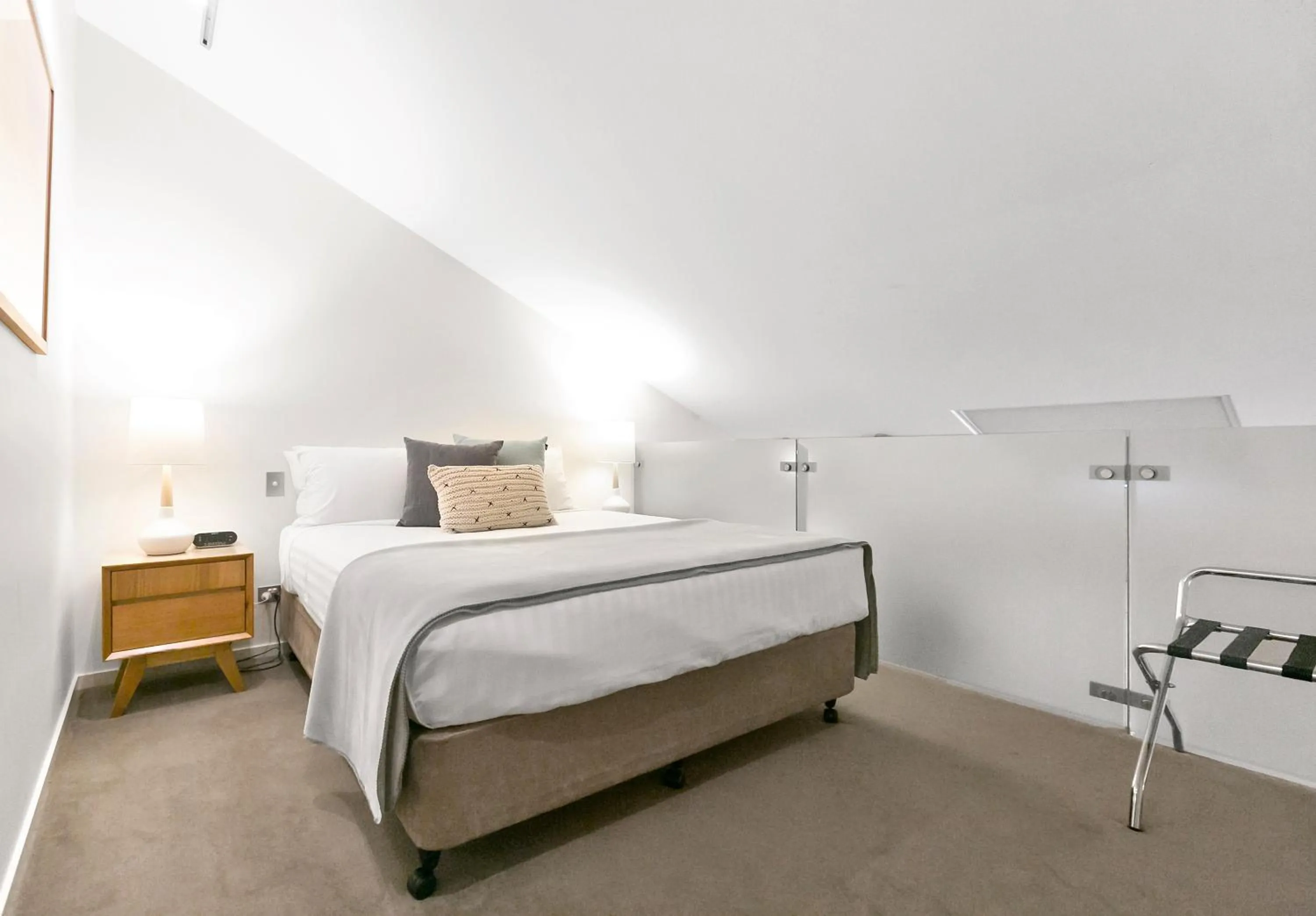 Bed in Sullivans Cove Apartments