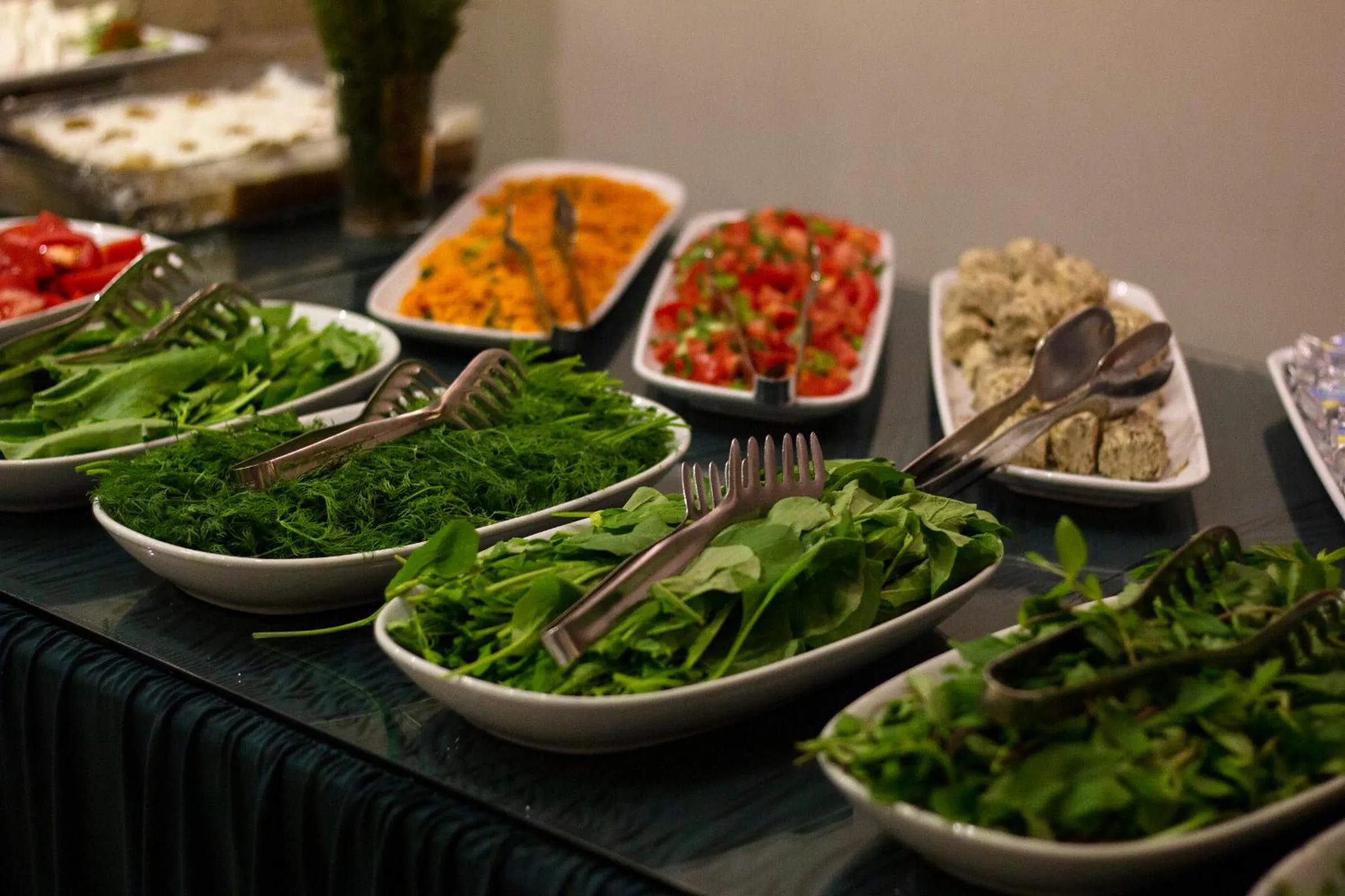 Buffet breakfast in Baykara Hotel