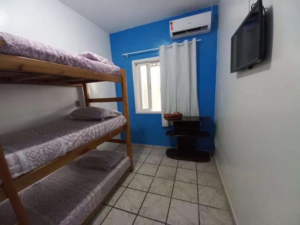 Bed in Suíte Barros
