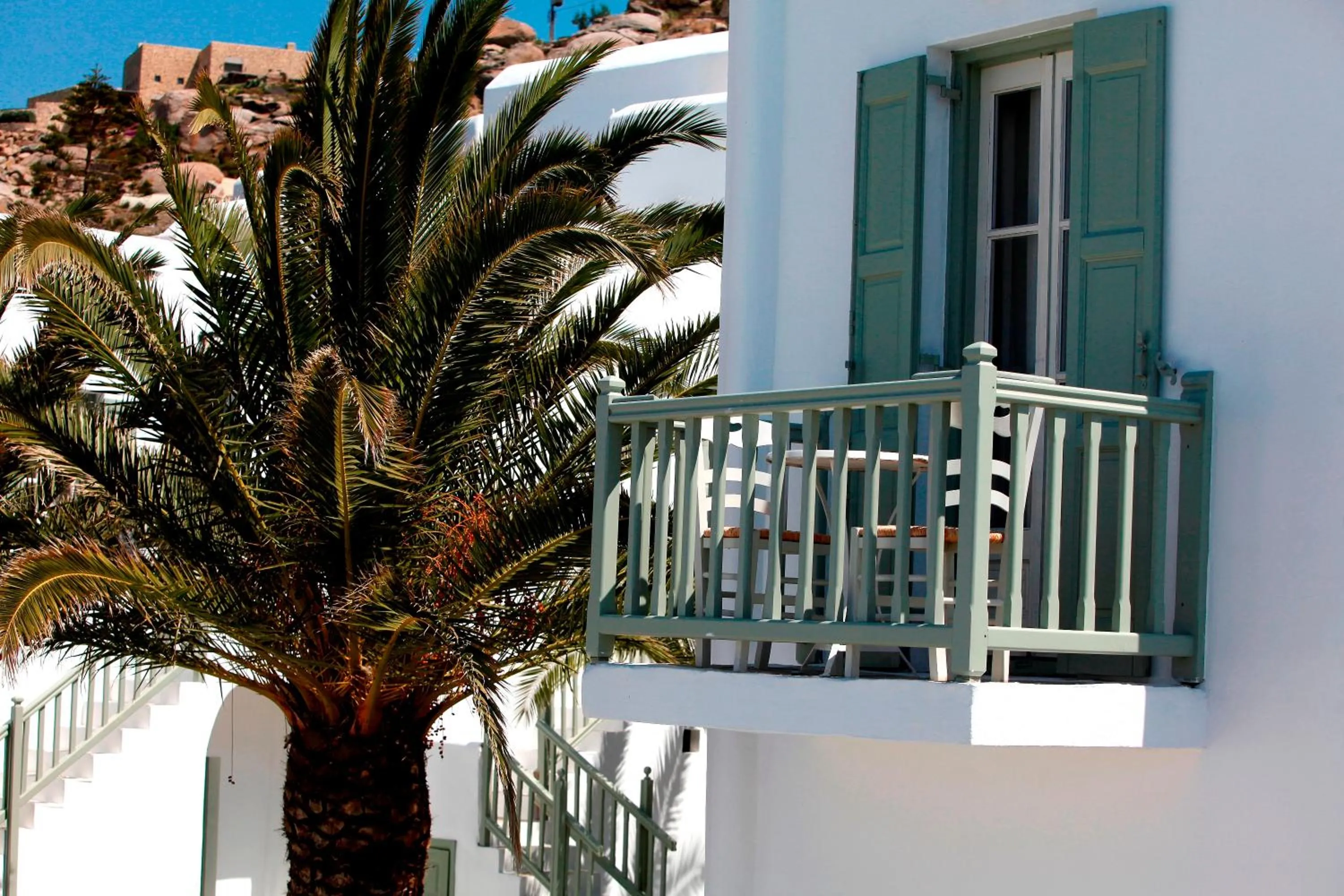 Balcony/Terrace in Olia Hotel