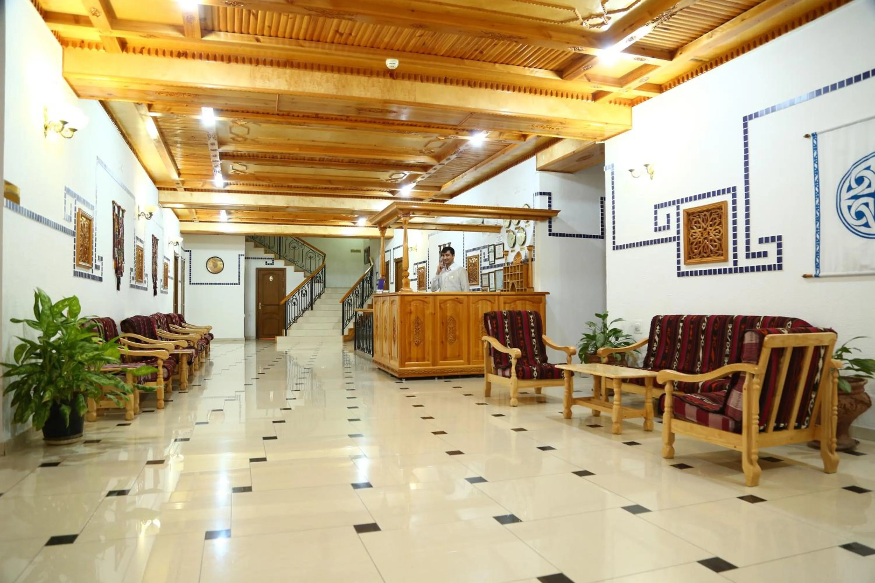 Lobby or reception in Malika Prime Hotel
