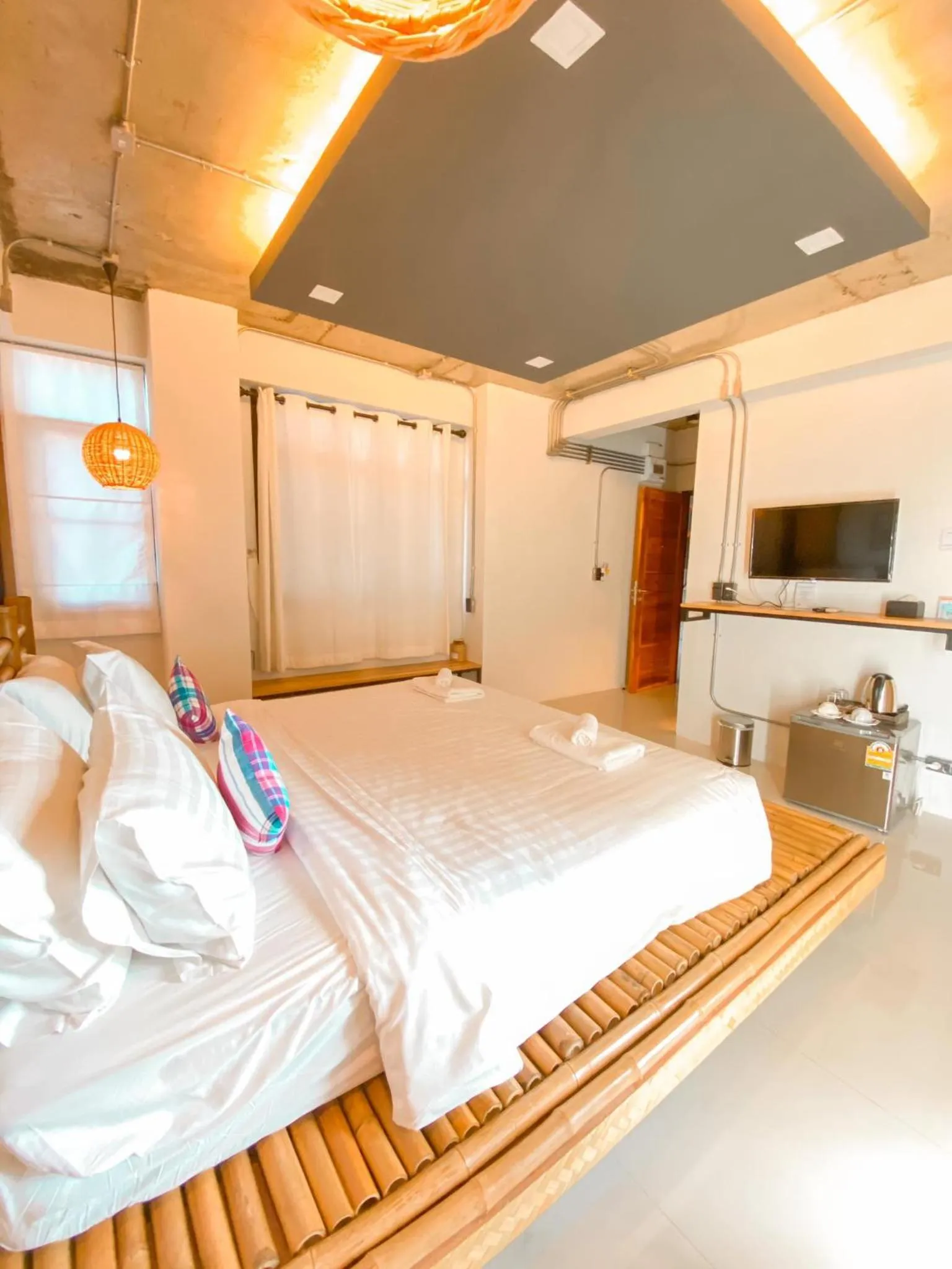 Bed in Luck Esan Loft