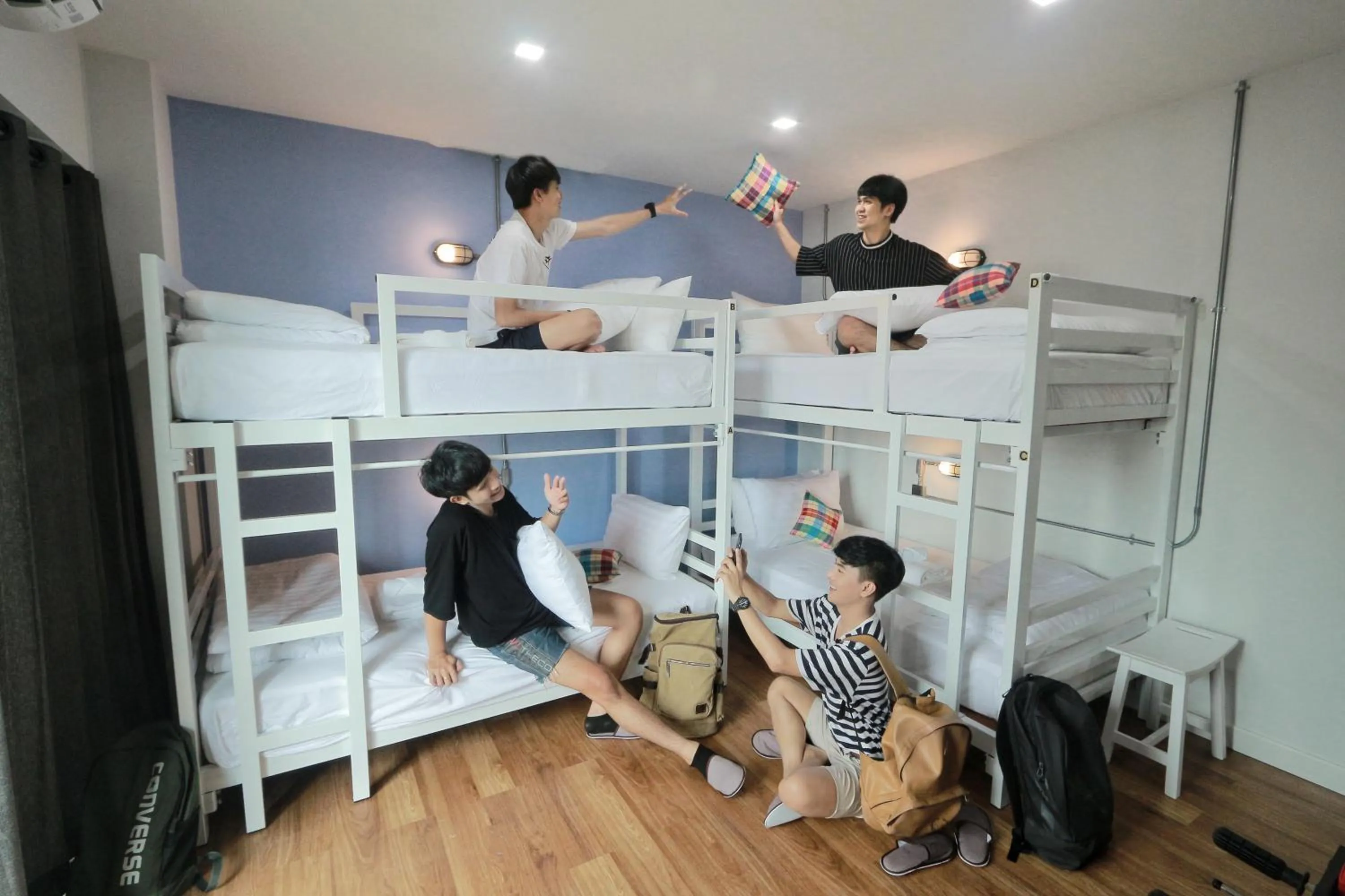 Bed in Luck Esan Loft