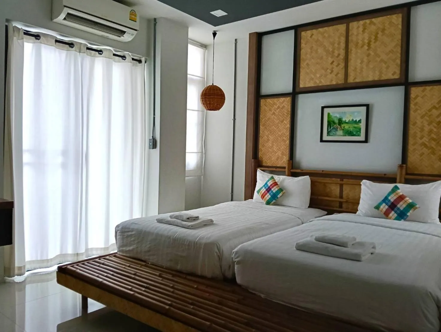 Bed in Luck Esan Loft