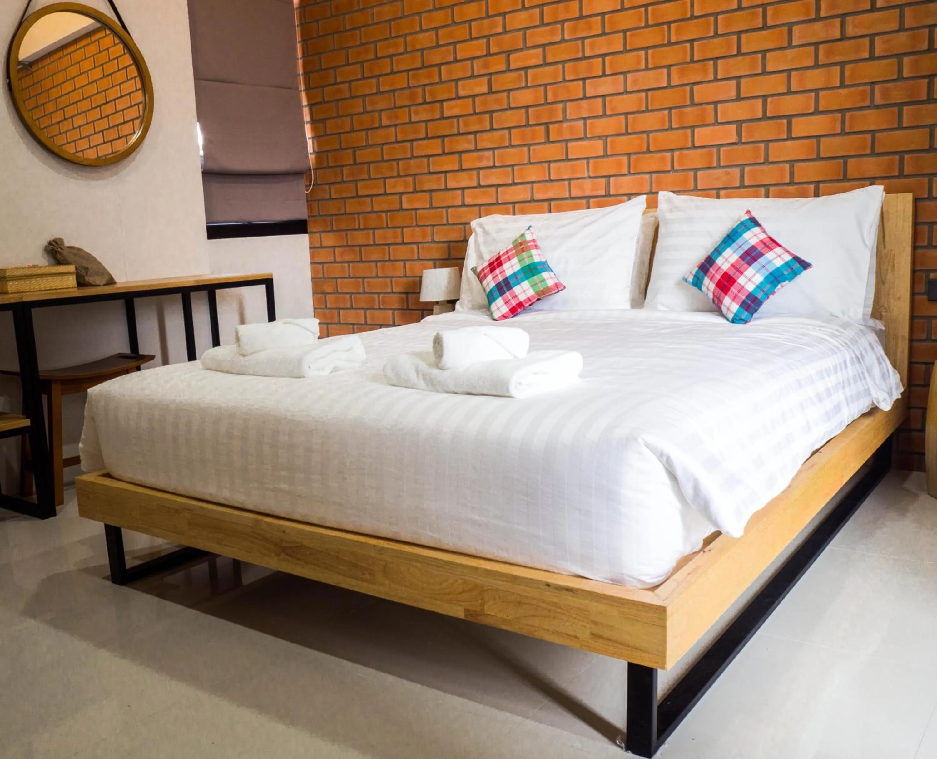 Bed in Luck Esan Loft