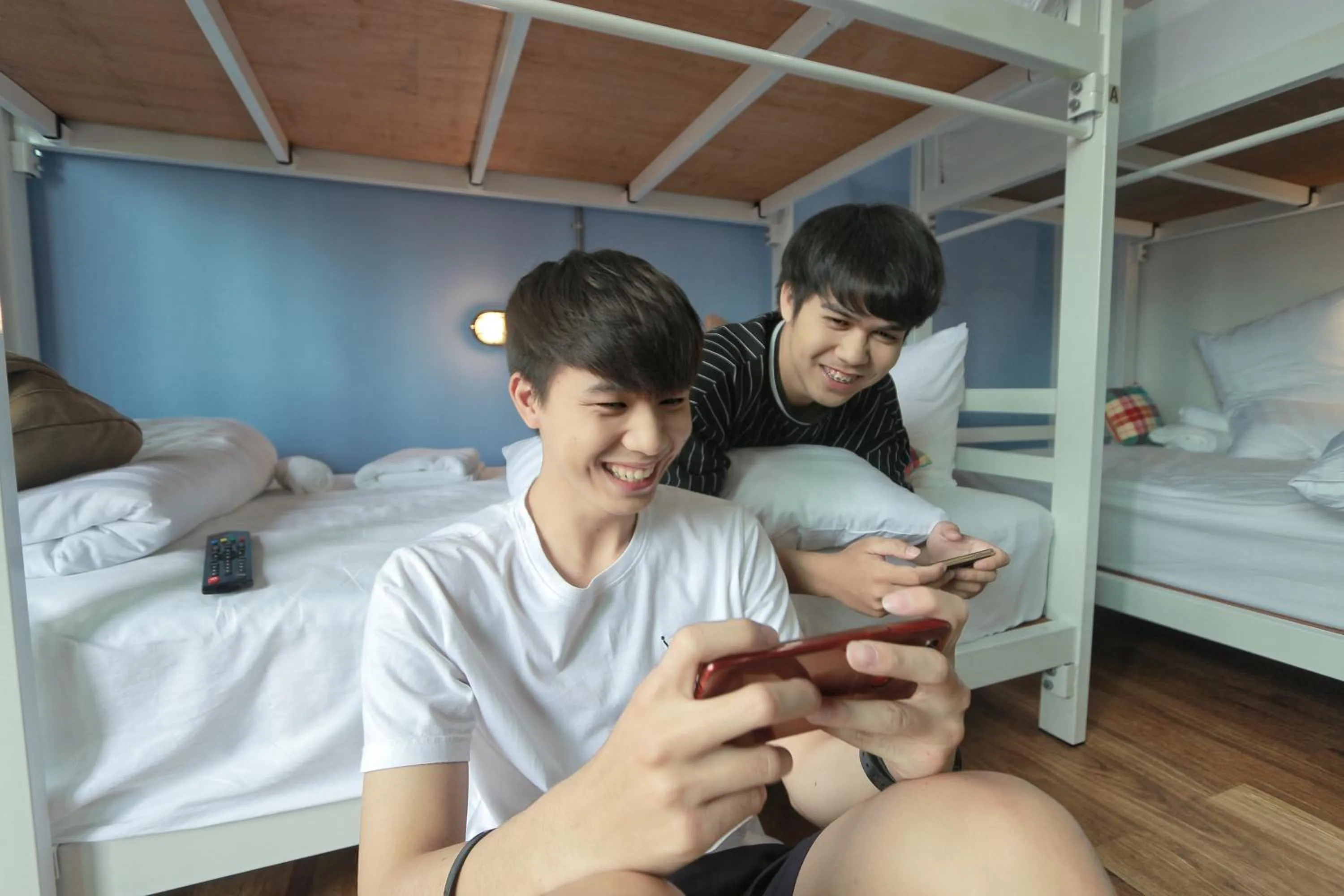 Bed in Luck Esan Loft