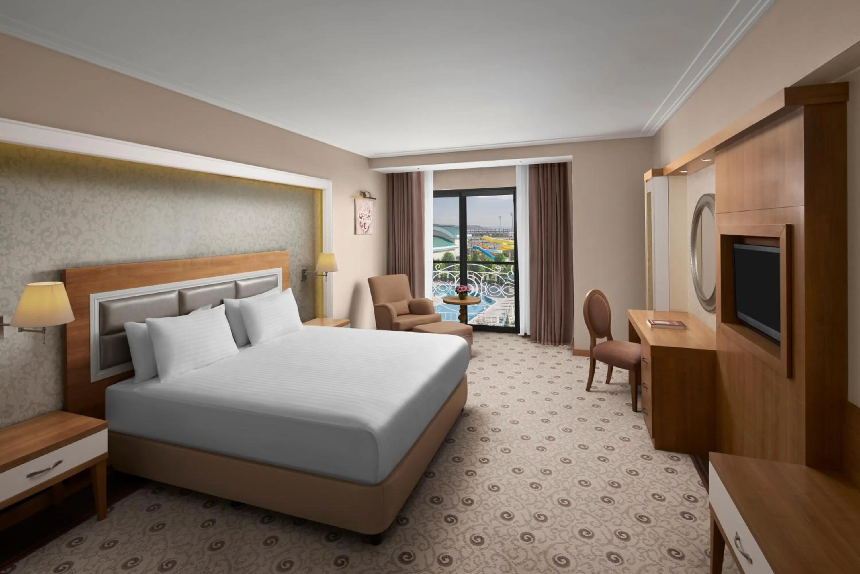 Bed in NG Afyon Wellness & Convention