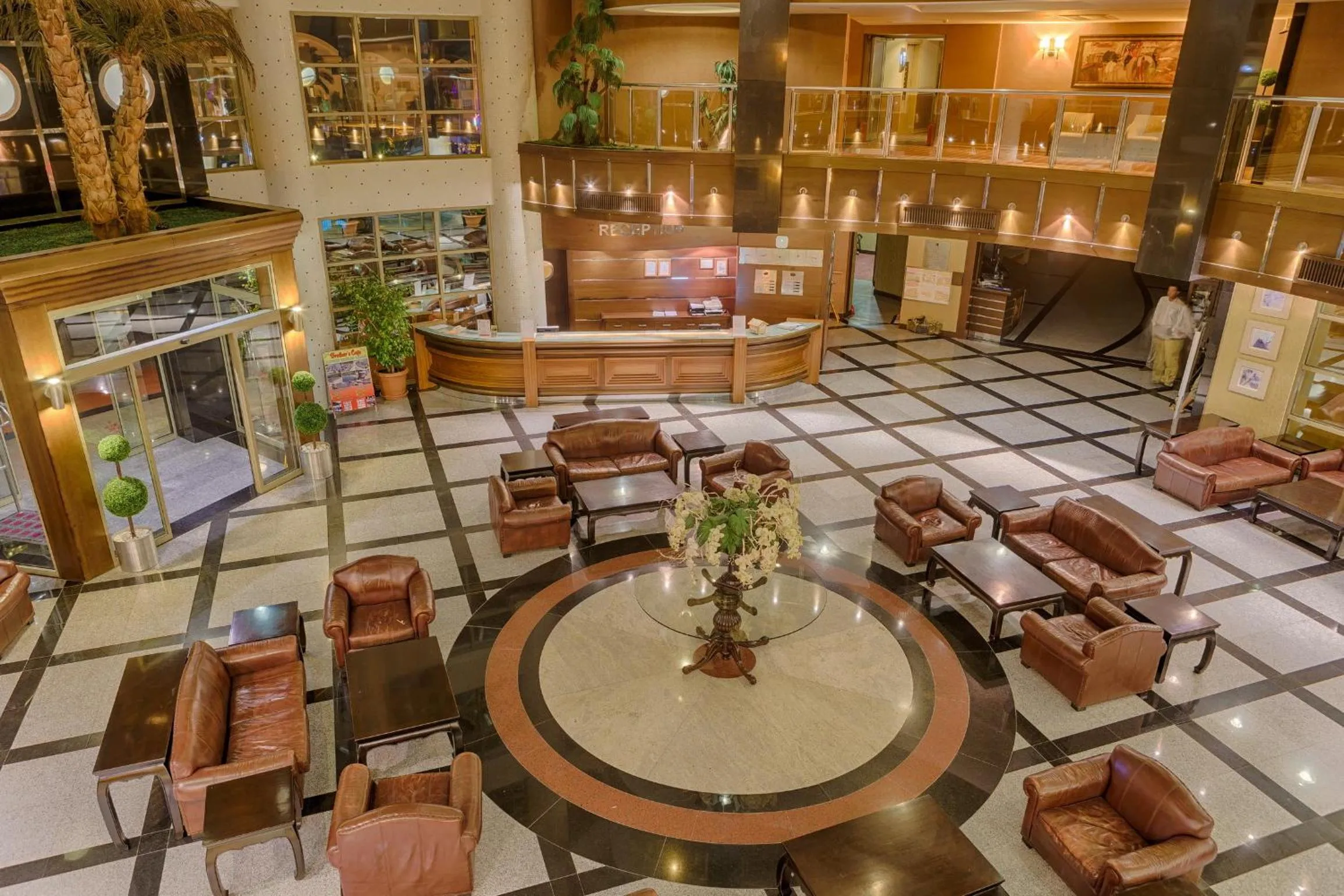 Lobby or reception in Grand Pasa Hotel