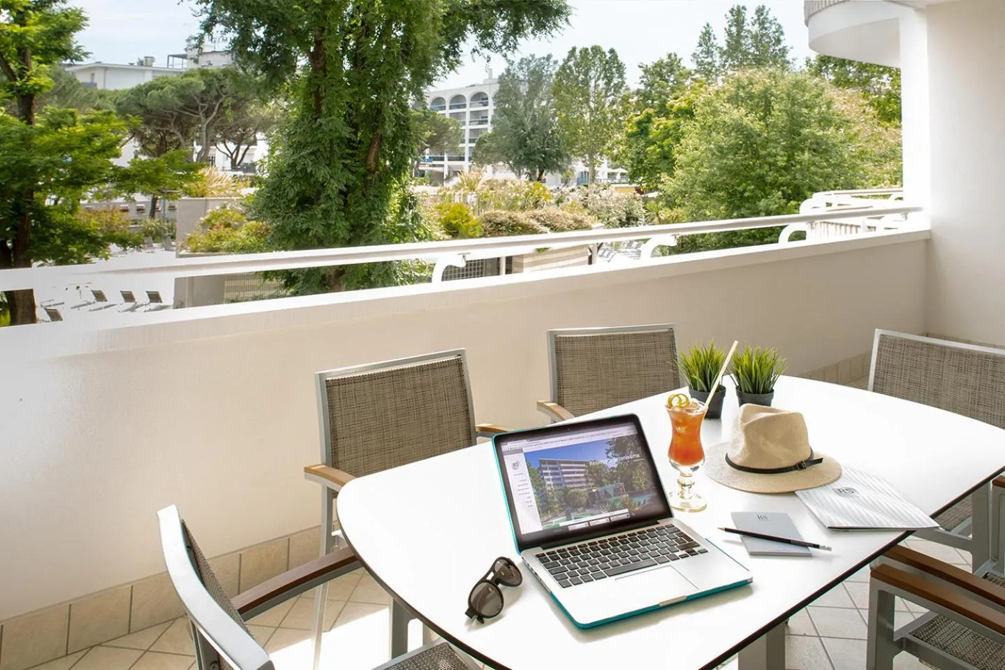 Balcony/Terrace in Residence Serenissima