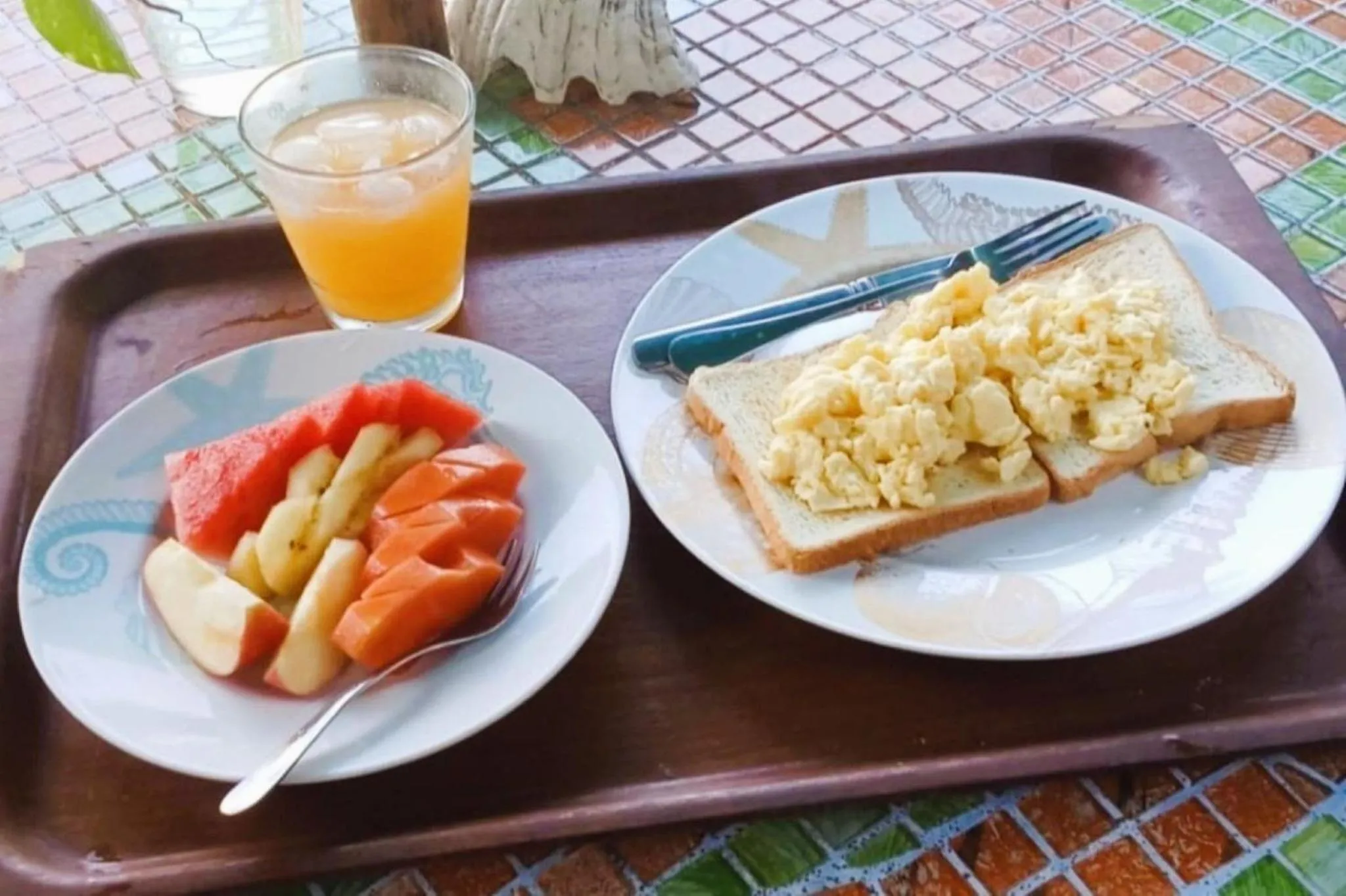 Food and drinks in Pondok Pisces Bungalows Balian Beach
