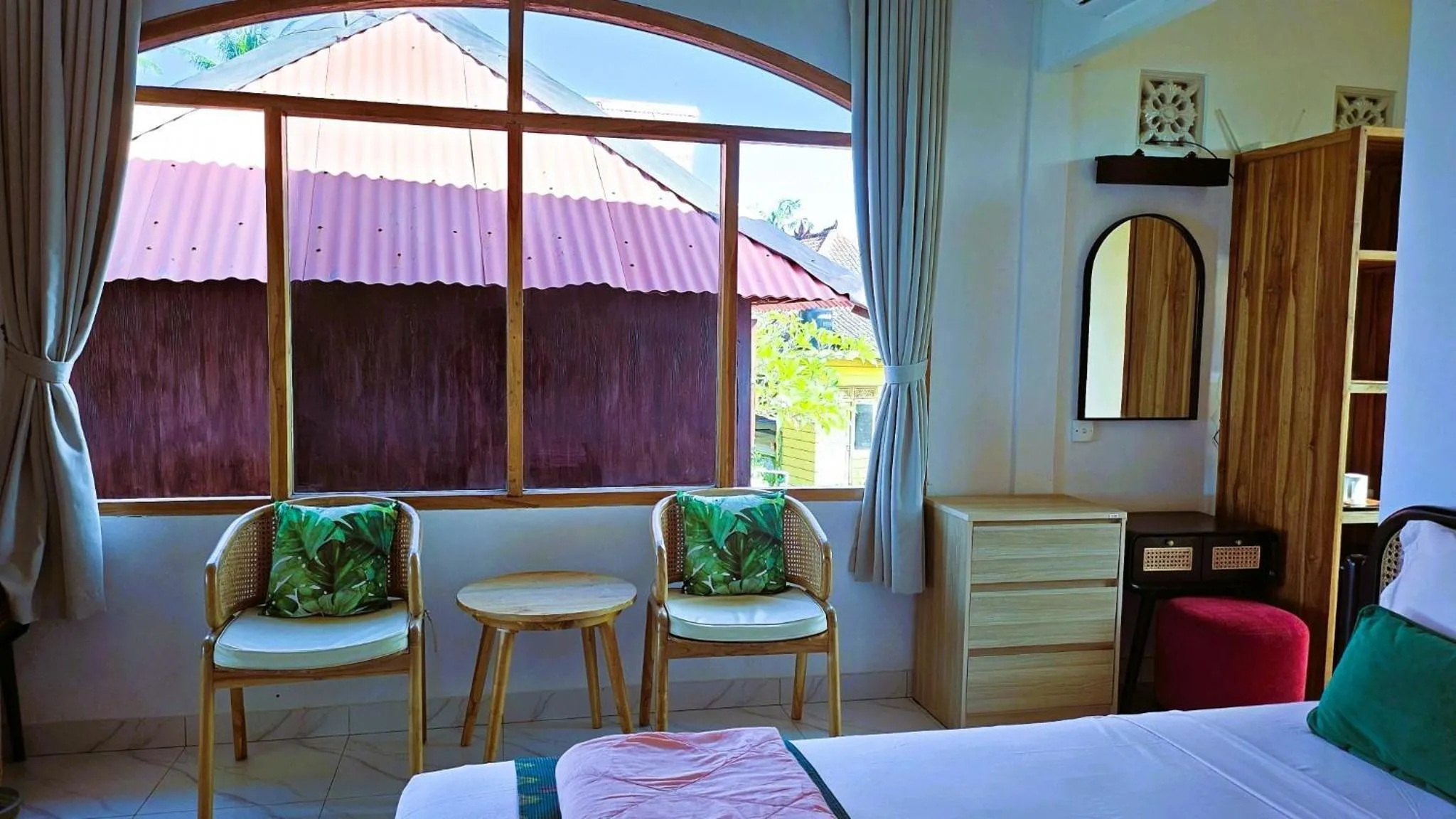 Bedroom, Bed in Pondok Pisces Bungalows Balian Beach