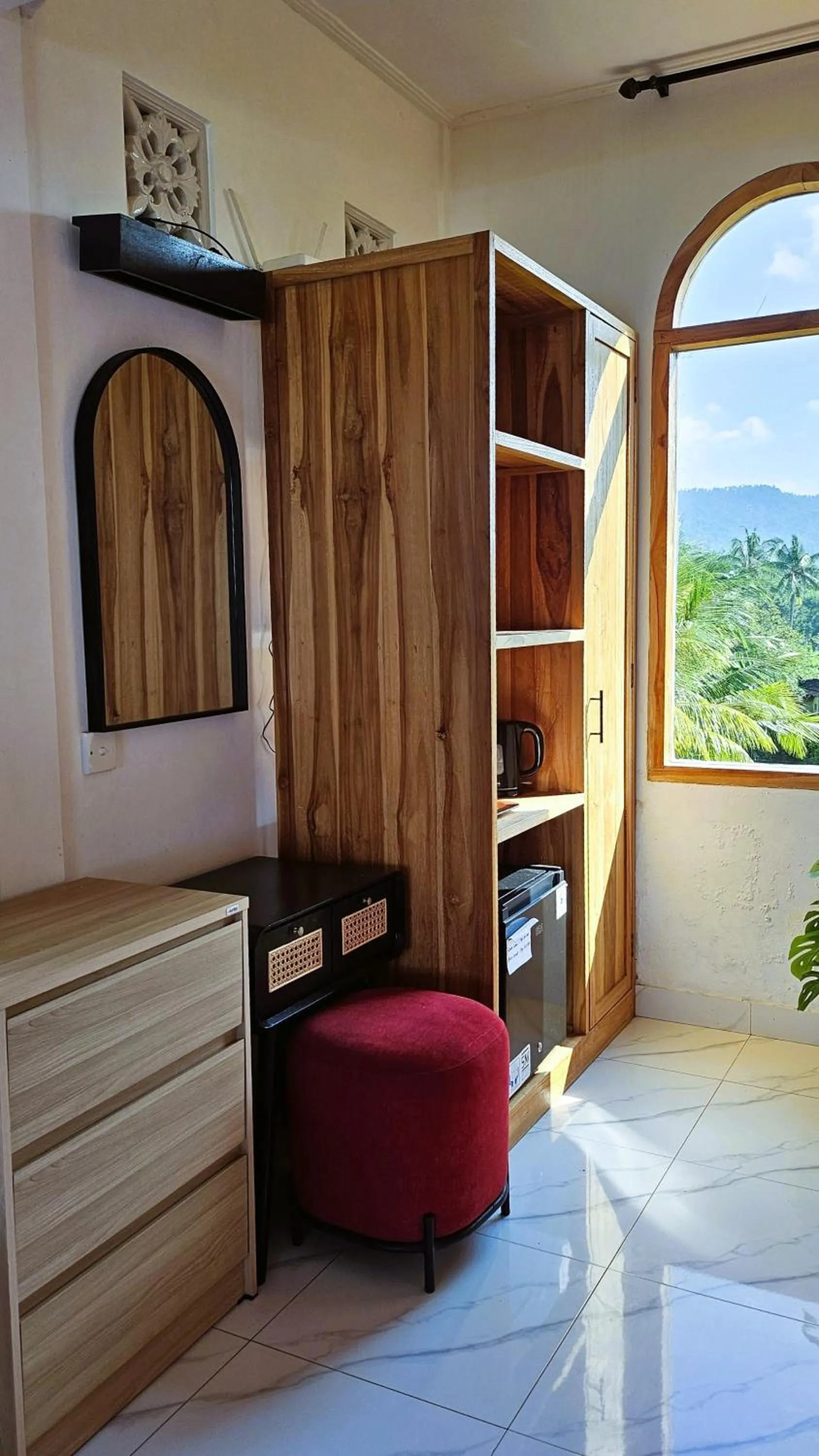 minibar in Pondok Pisces Bungalows Balian Beach
