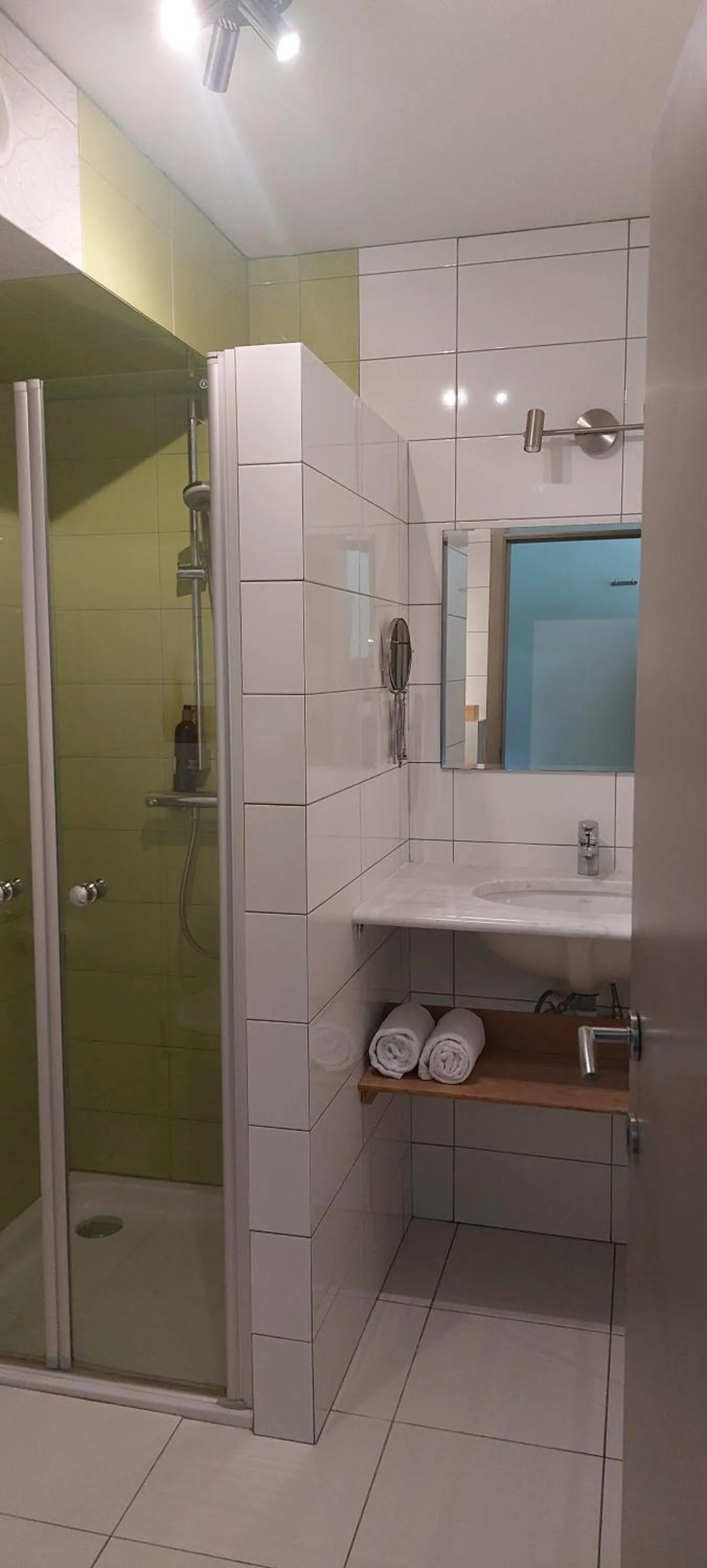 Shower in B&B 't Goedhof
