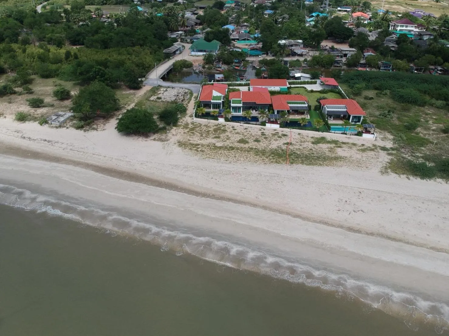 View (from property/room) in La Playa Beach Front Pool Villa Cha-am,Huahin
