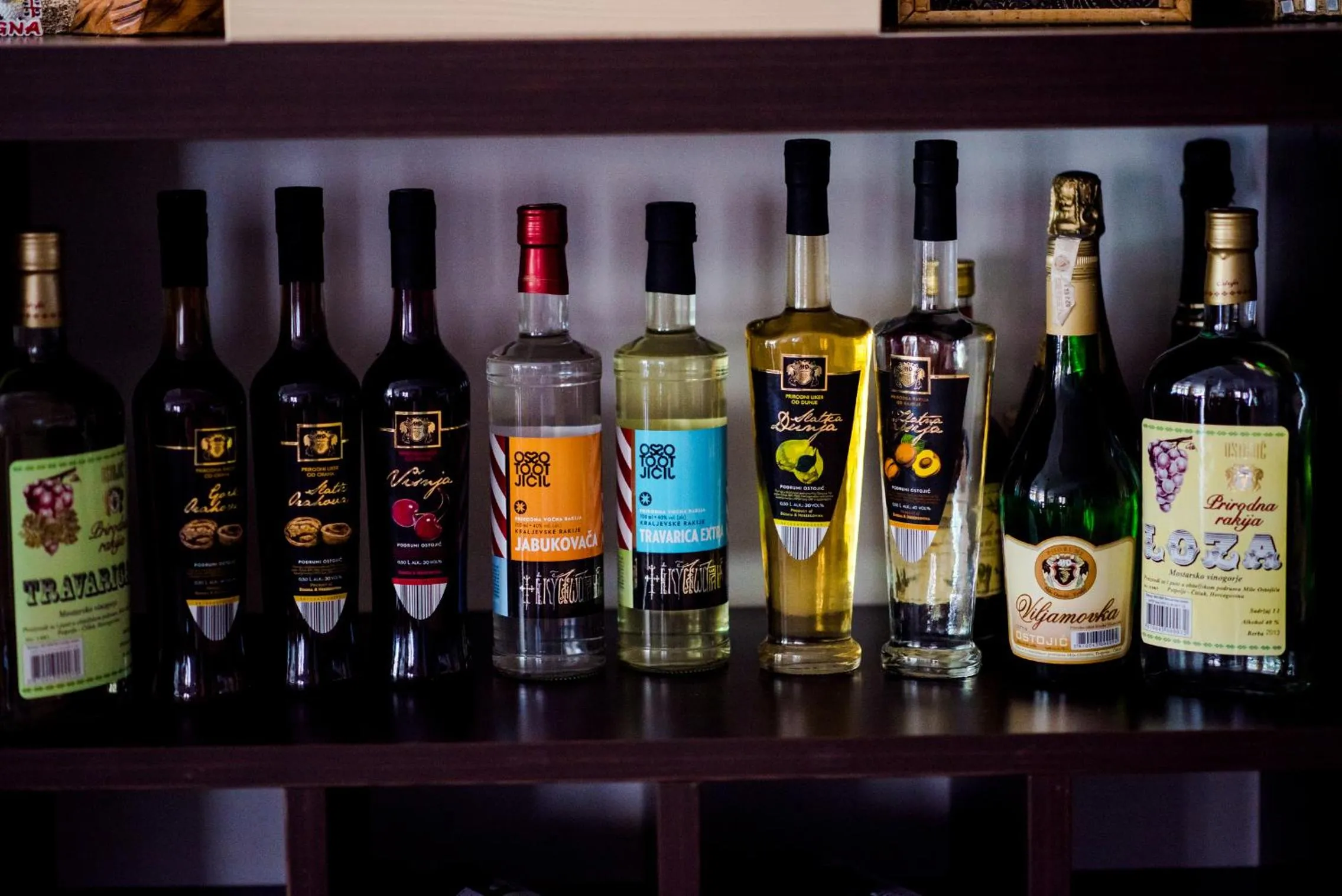 Alcoholic drinks in Hotel Villa Monako