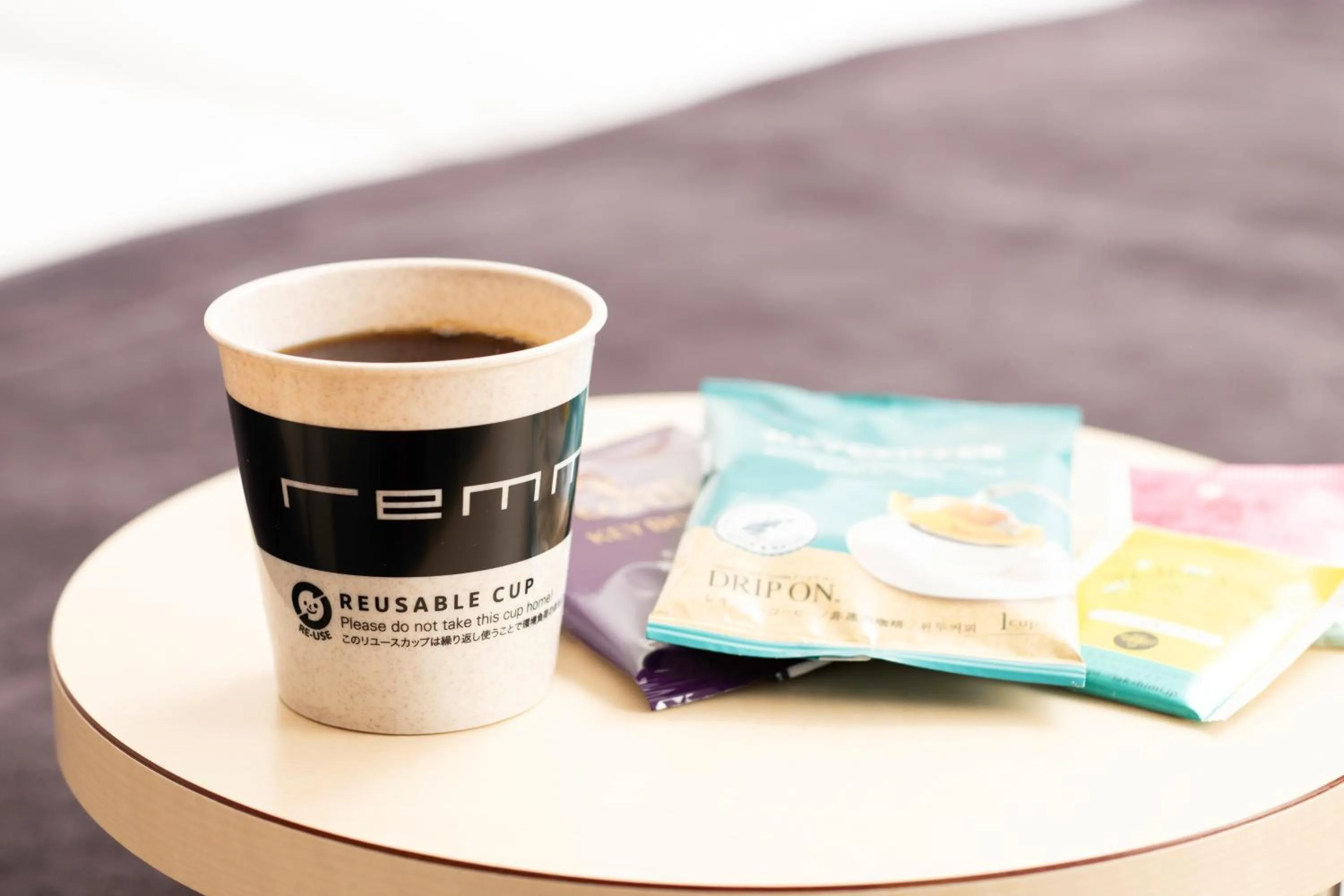 Drinks in remm Tokyo Kyobashi