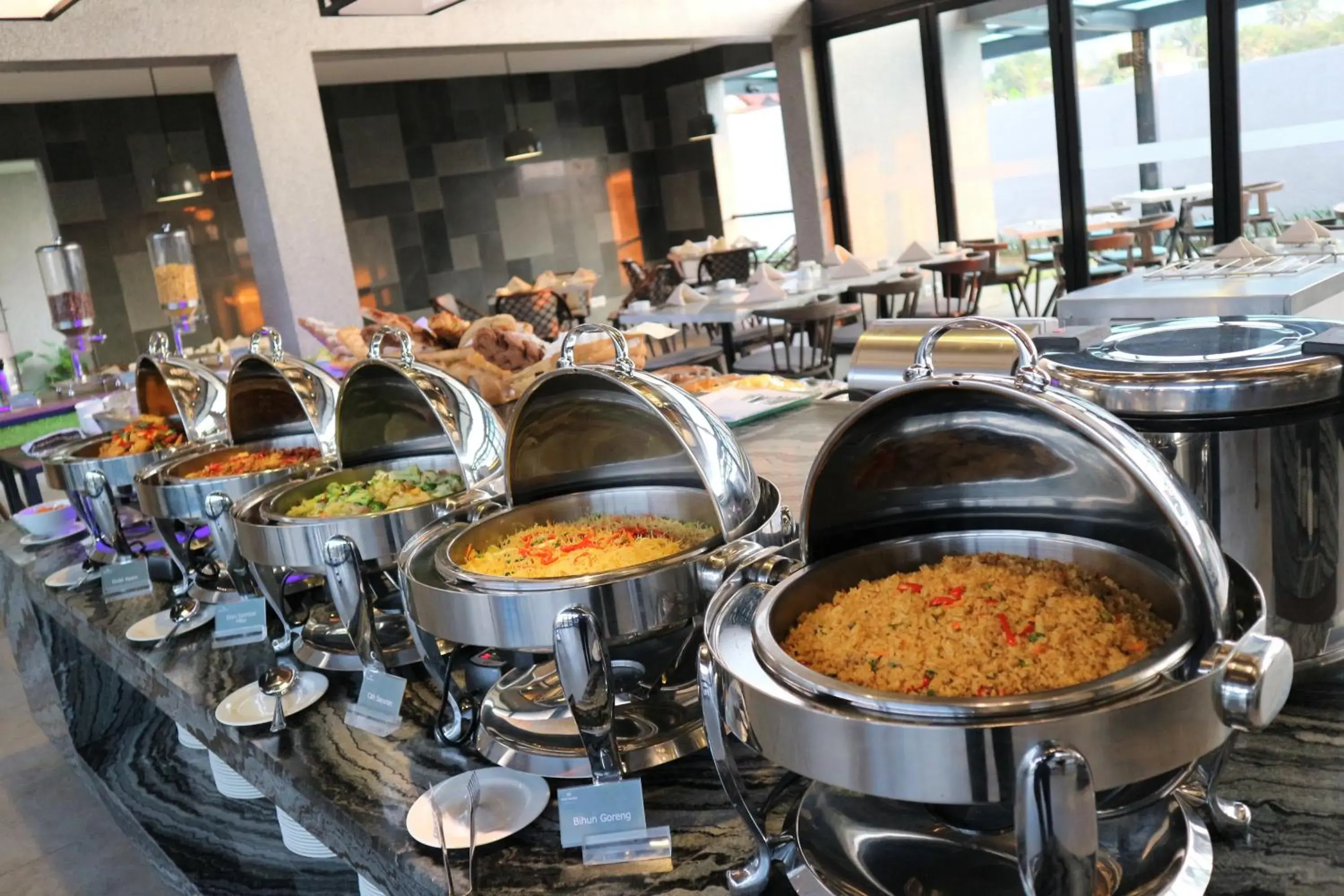 Food close-up in Hotel Santika Premiere Garut Food close-up in Hotel Santika Premiere Garut