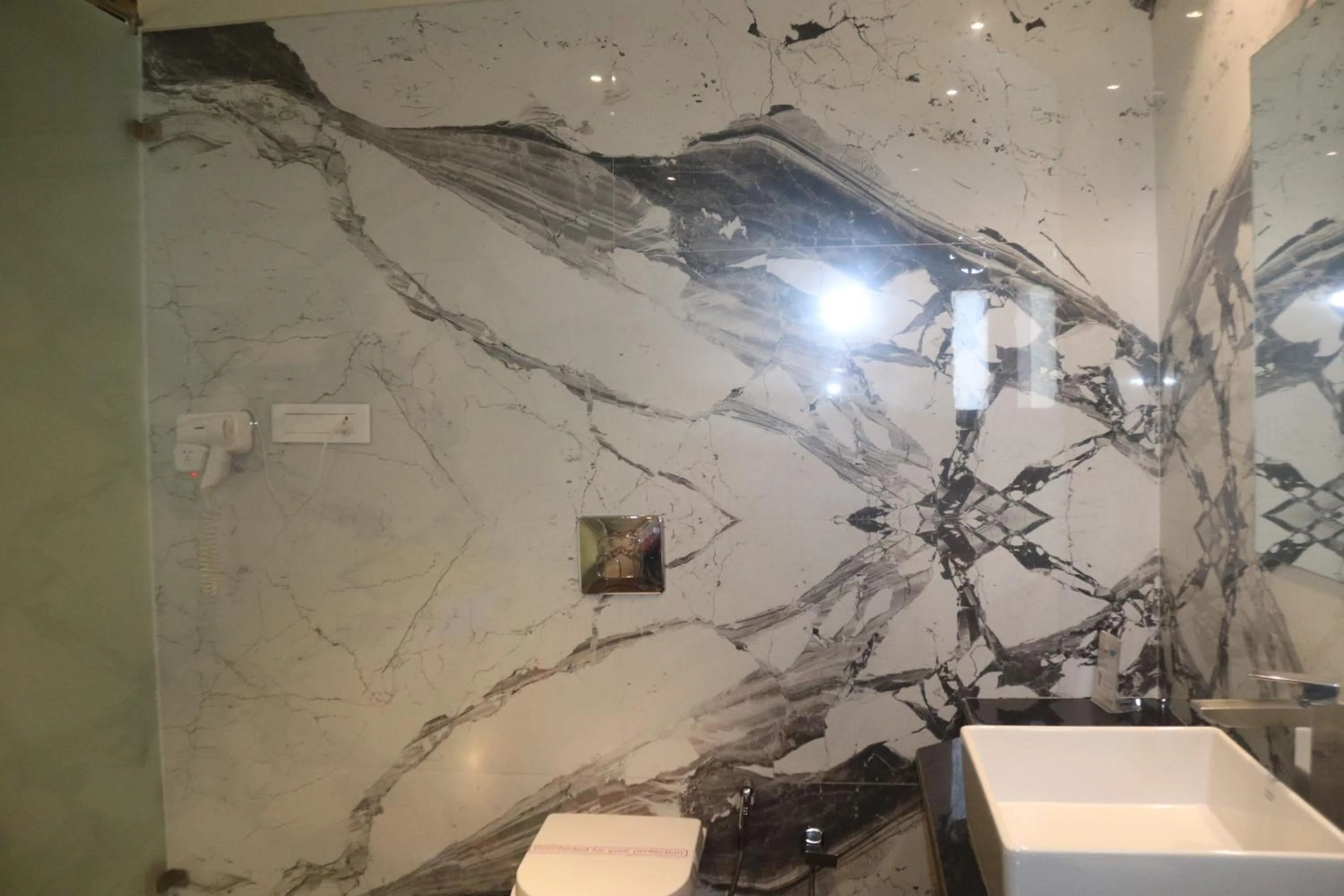 Bathroom in The Kumbha Residency by Trulyy - A Luxury Resort and Spa