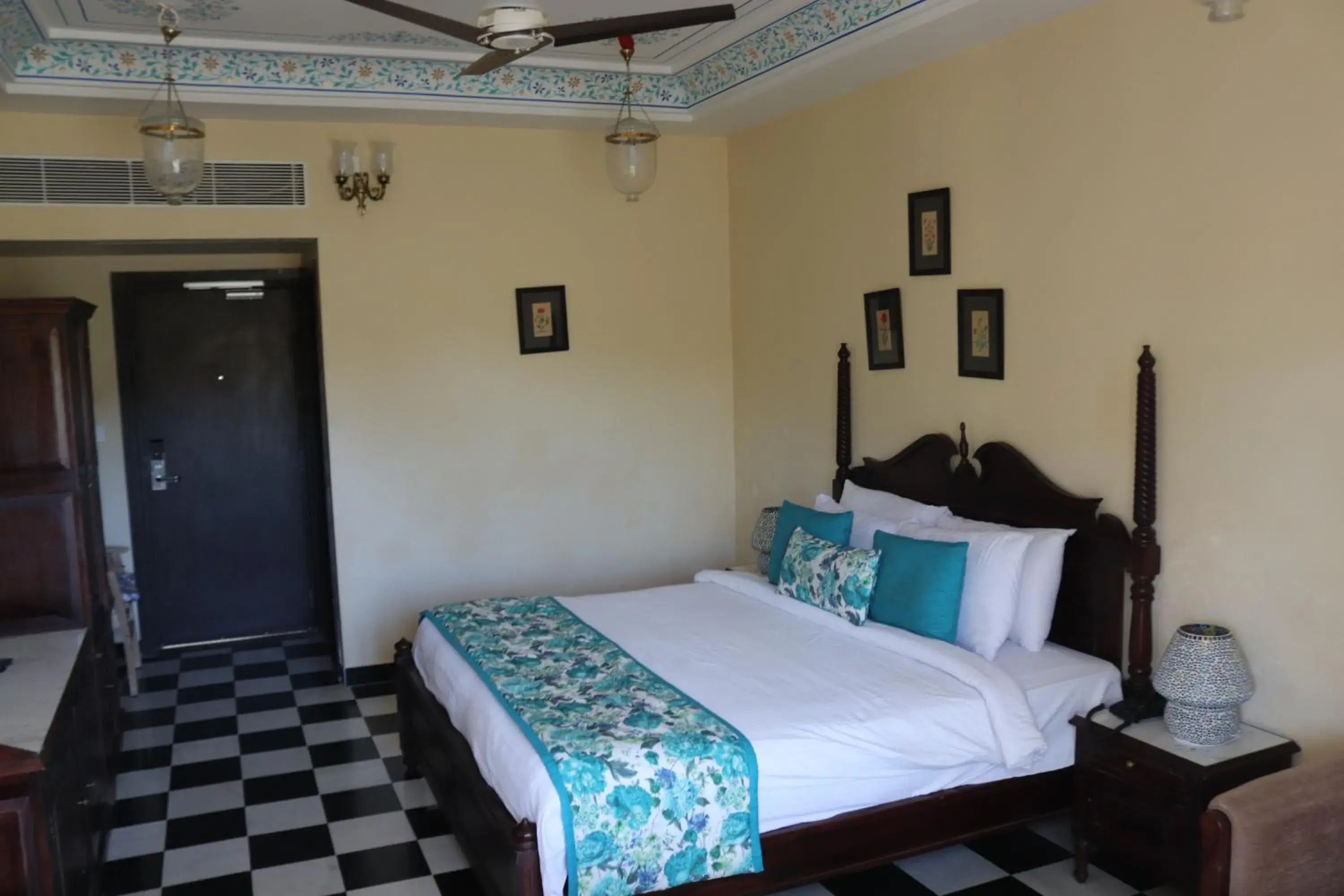 Bed in The Kumbha Residency by Trulyy - A Luxury Resort and Spa Bed in The Kumbha Residency by Trulyy - A Luxury Resort and Spa