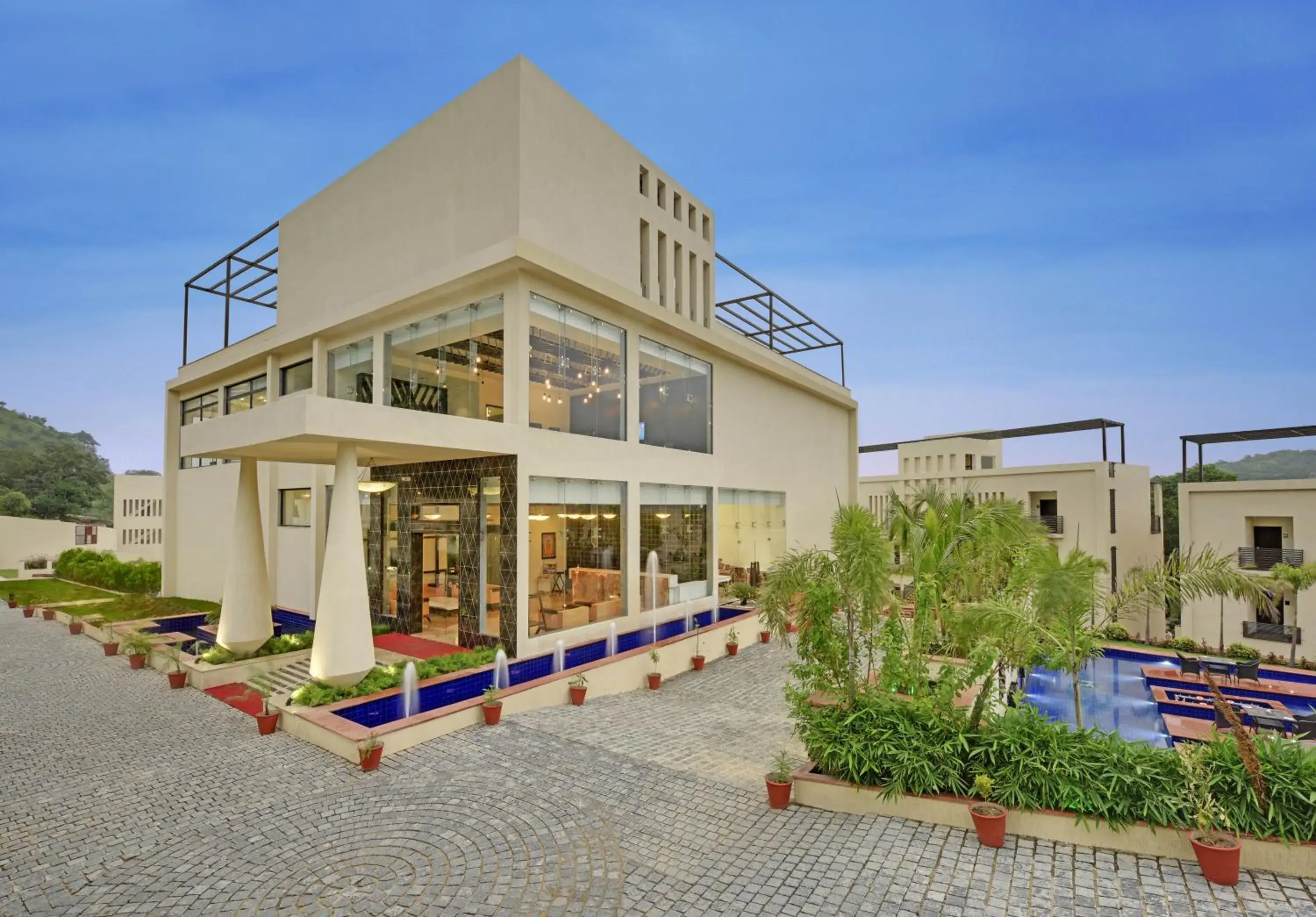 Facade/entrance in The Kumbha Residency by Trulyy - A Luxury Resort and Spa Facade/entrance in The Kumbha Residency by Trulyy - A Luxury Resort and Spa