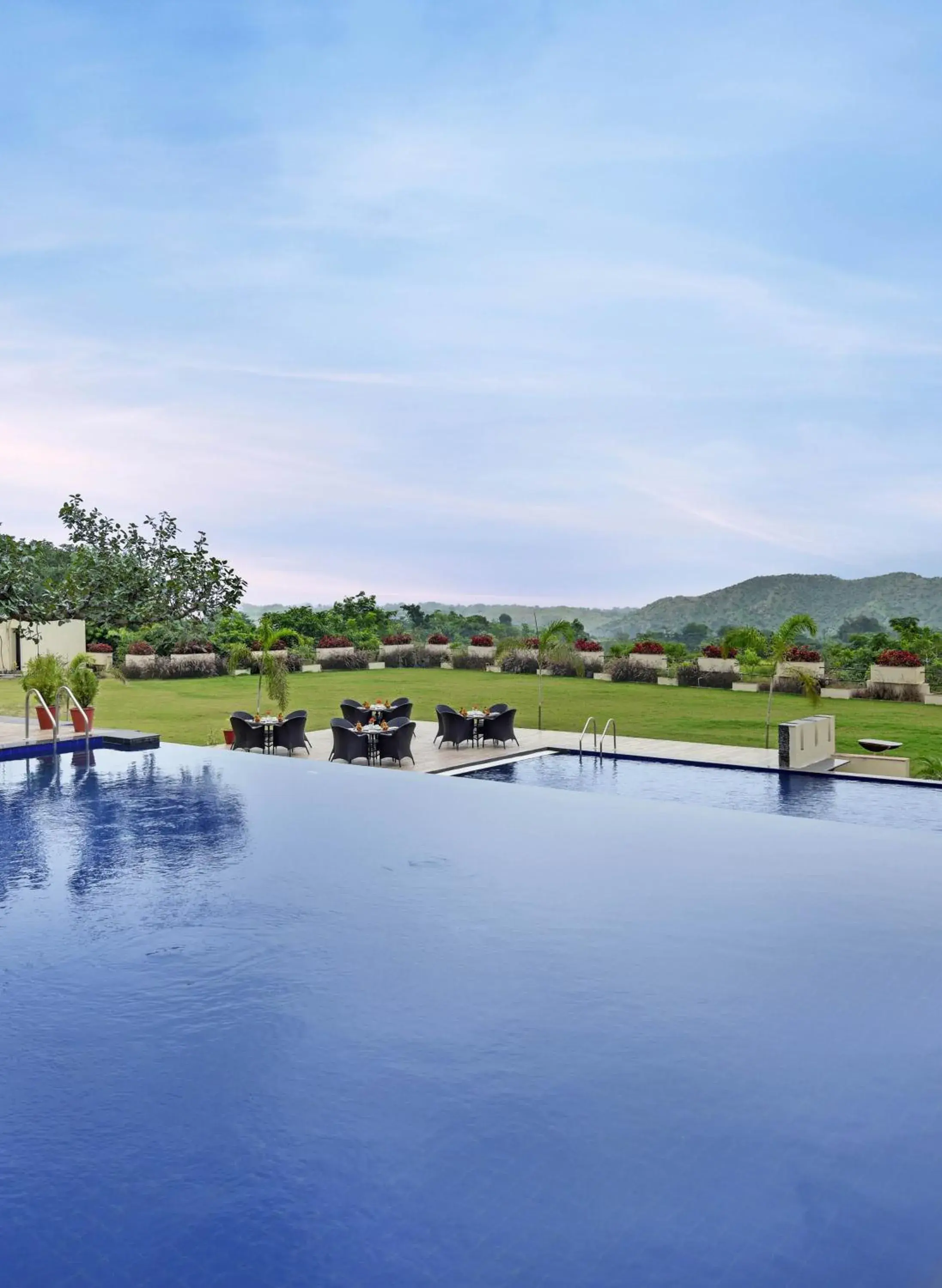 Garden view in The Kumbha Residency by Trulyy - A Luxury Resort and Spa Garden view in The Kumbha Residency by Trulyy - A Luxury Resort and Spa